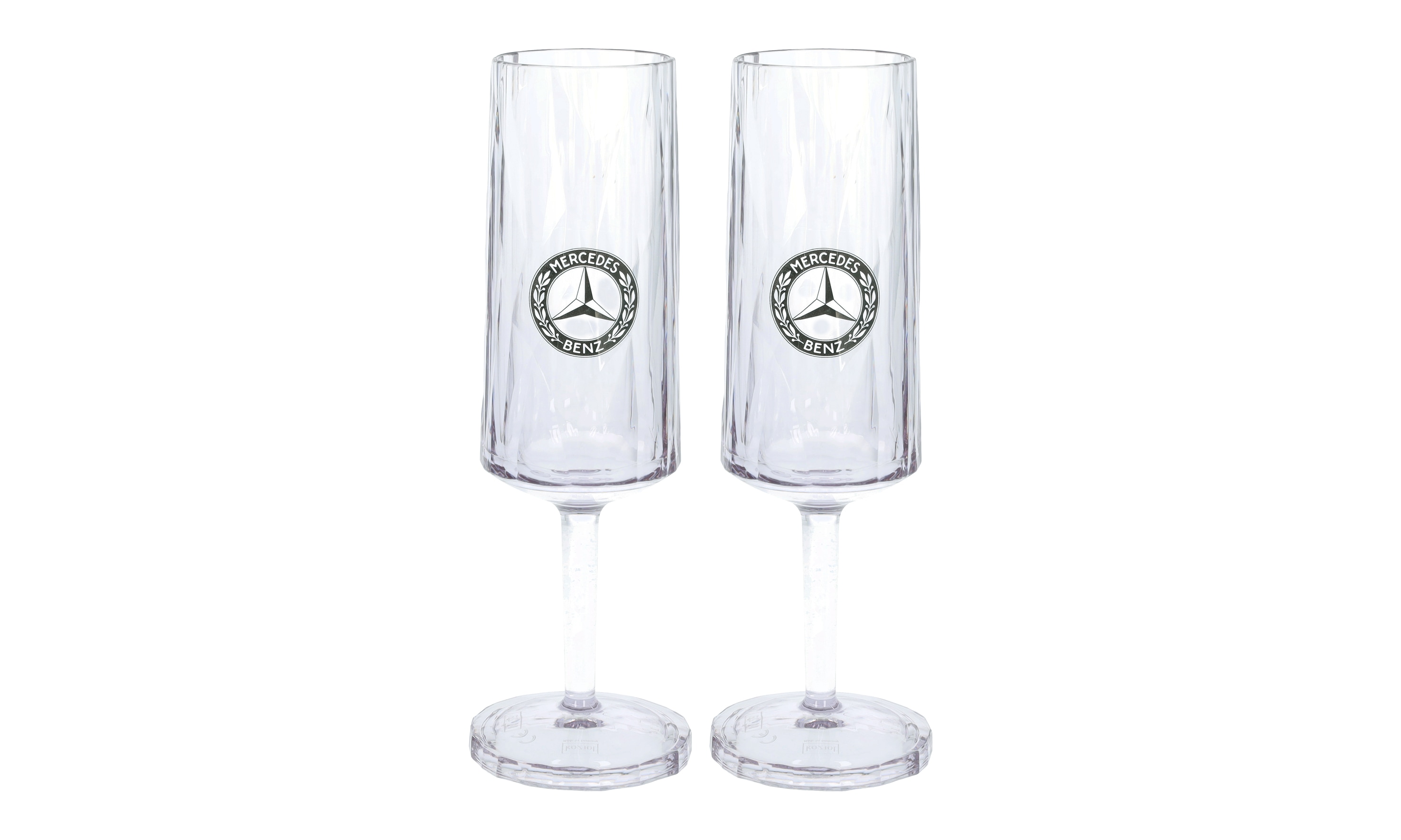 Super glass set, Set of 4 - transparent, PETG, 2 x 100 ml, 2 x 250 ml, koziol
