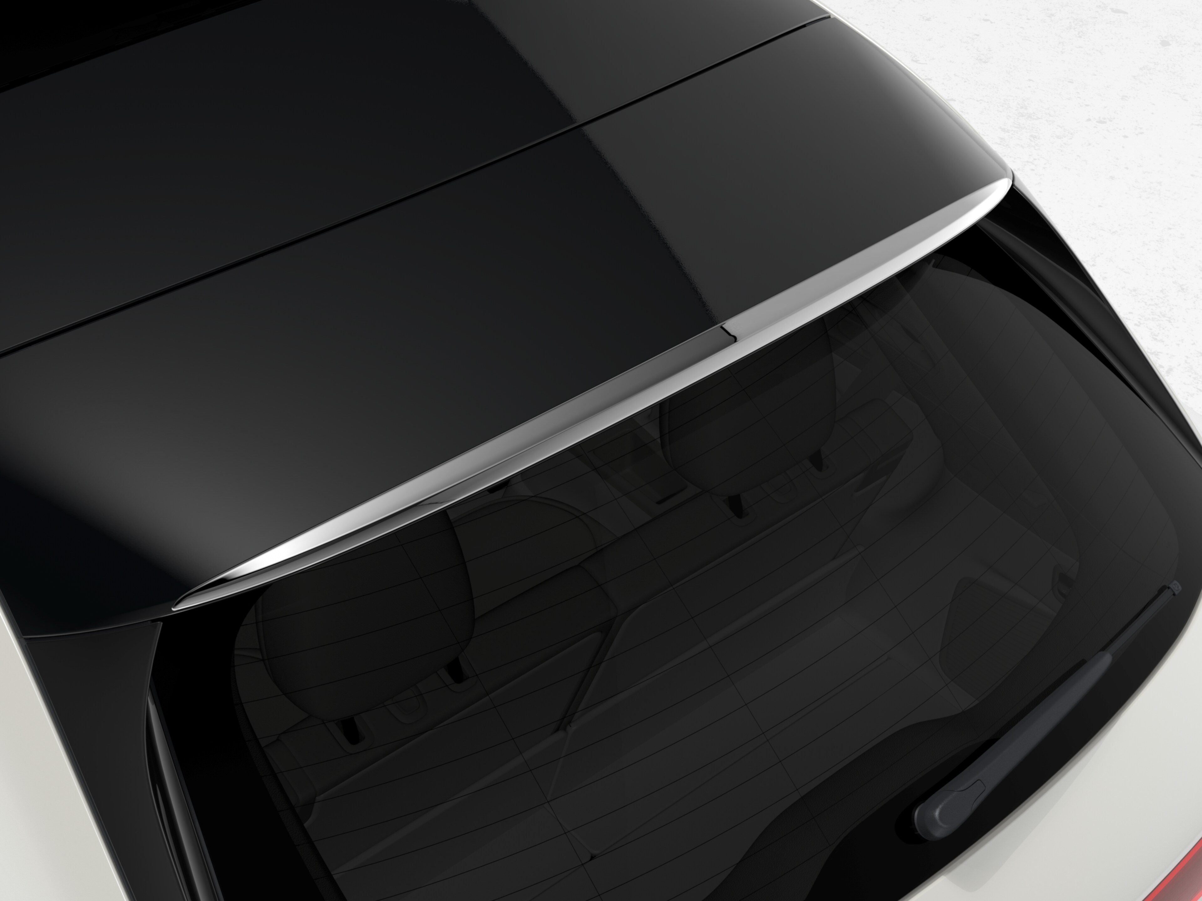 Roof spoiler - Plastic, chrome, chrome-plated