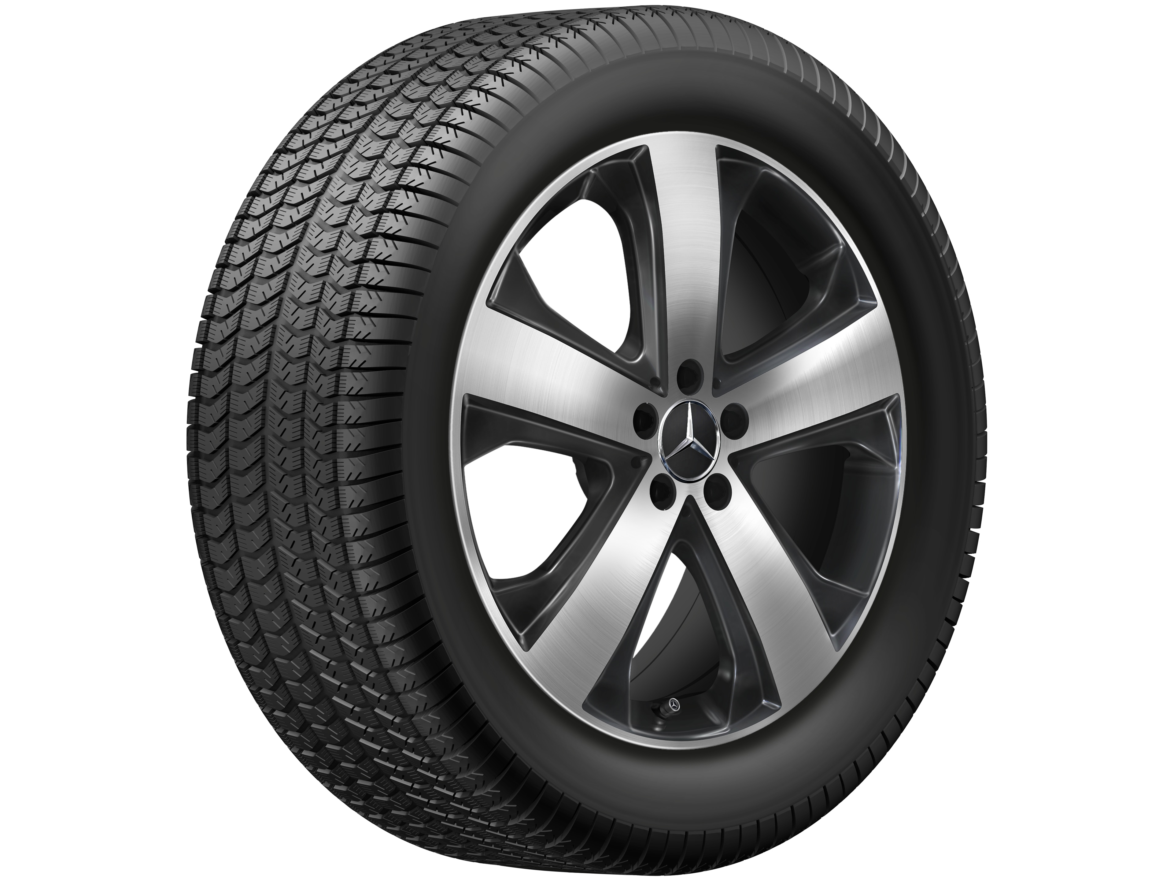 5-spoke wheel, 50.8 cm (20-inch), High-sheen finish - 8,5 J x 20 ET 35,5, black, high-sheen