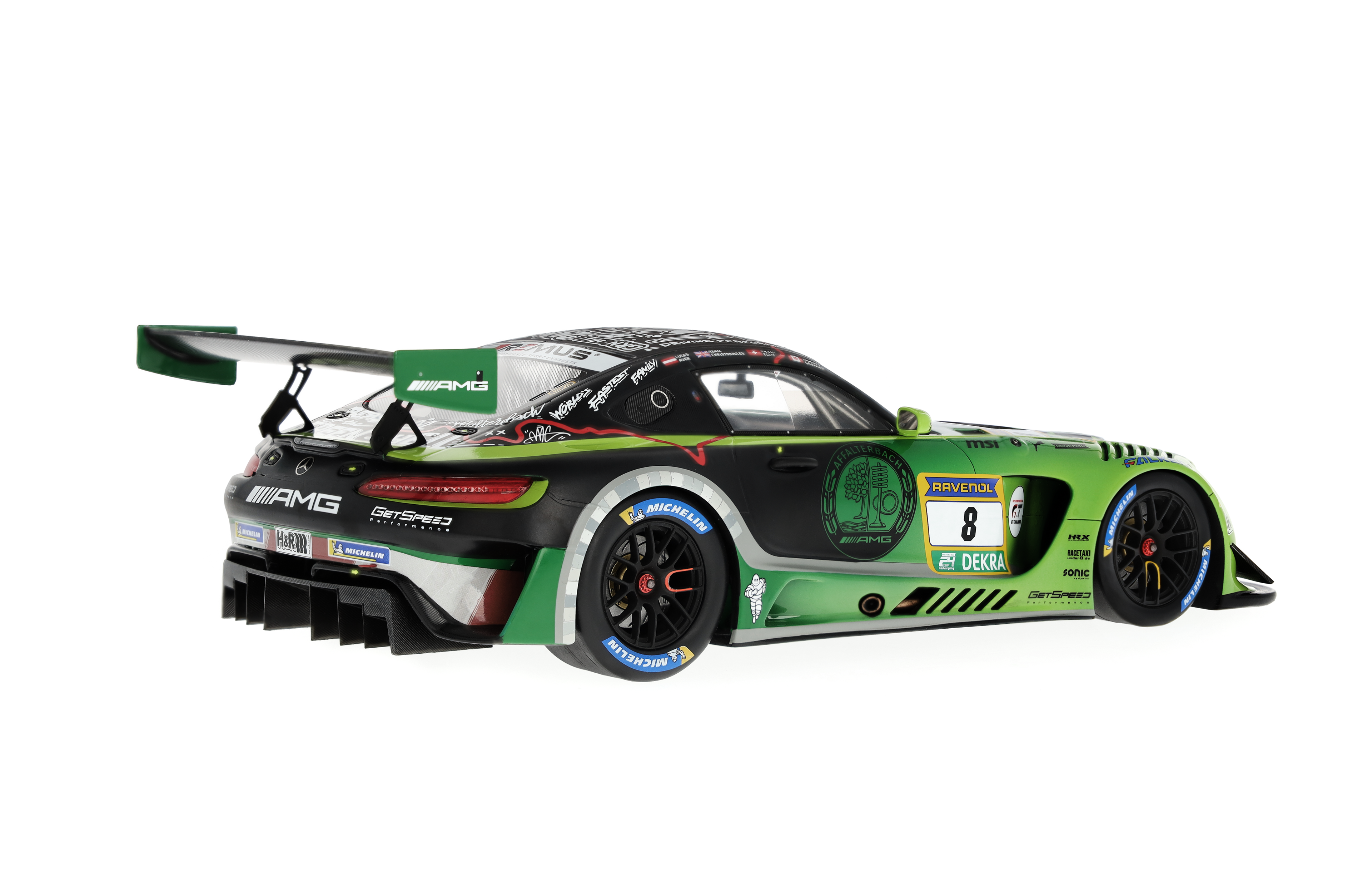 Mercedes-AMG GT3, ADAC RAVENOL 2024 24h Nürburgring, C190 - light green magno, Minimax, 1:18