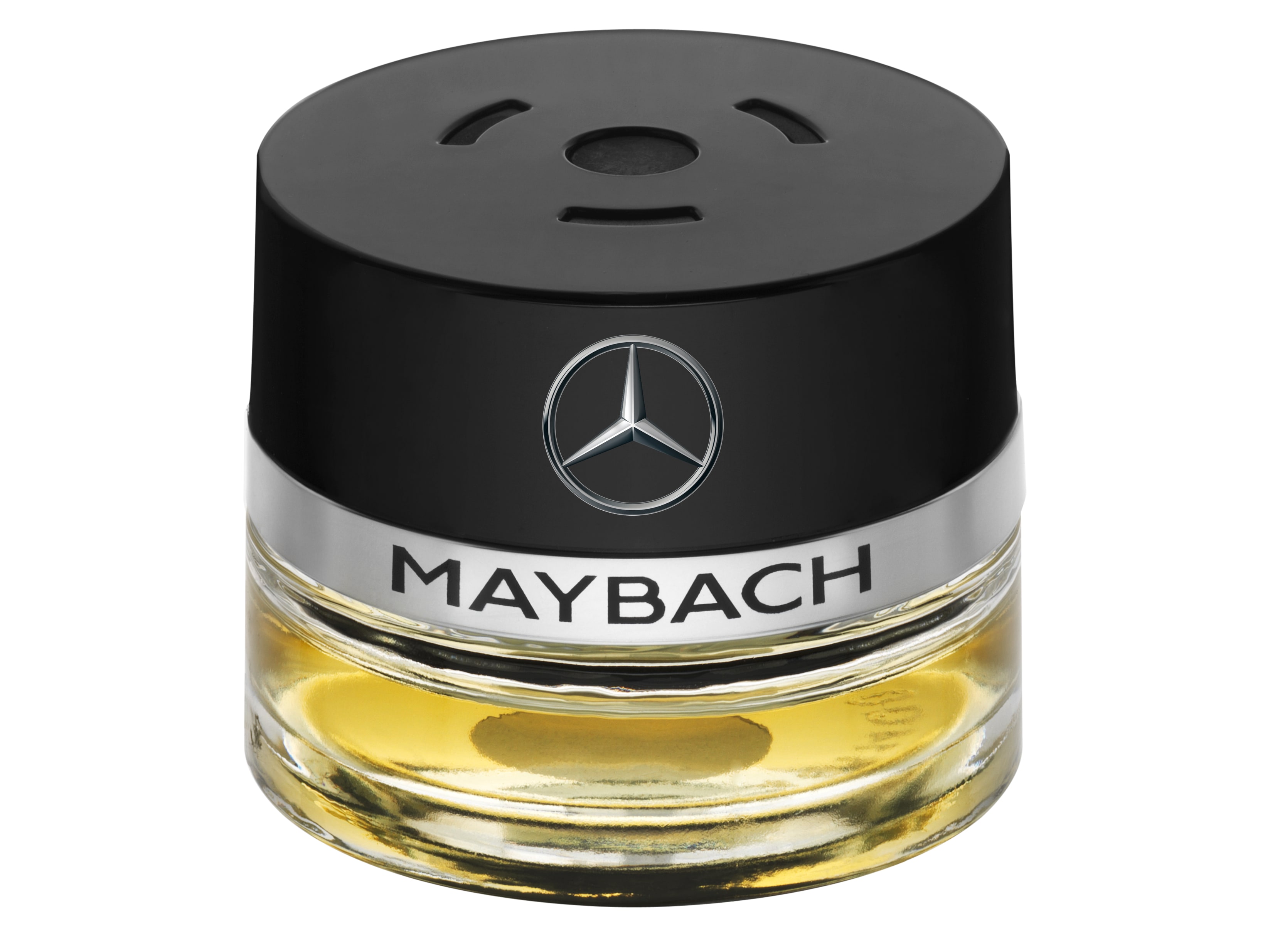Flacon, No. 12 MOOD - transparent / black, Glass, 15 ml
