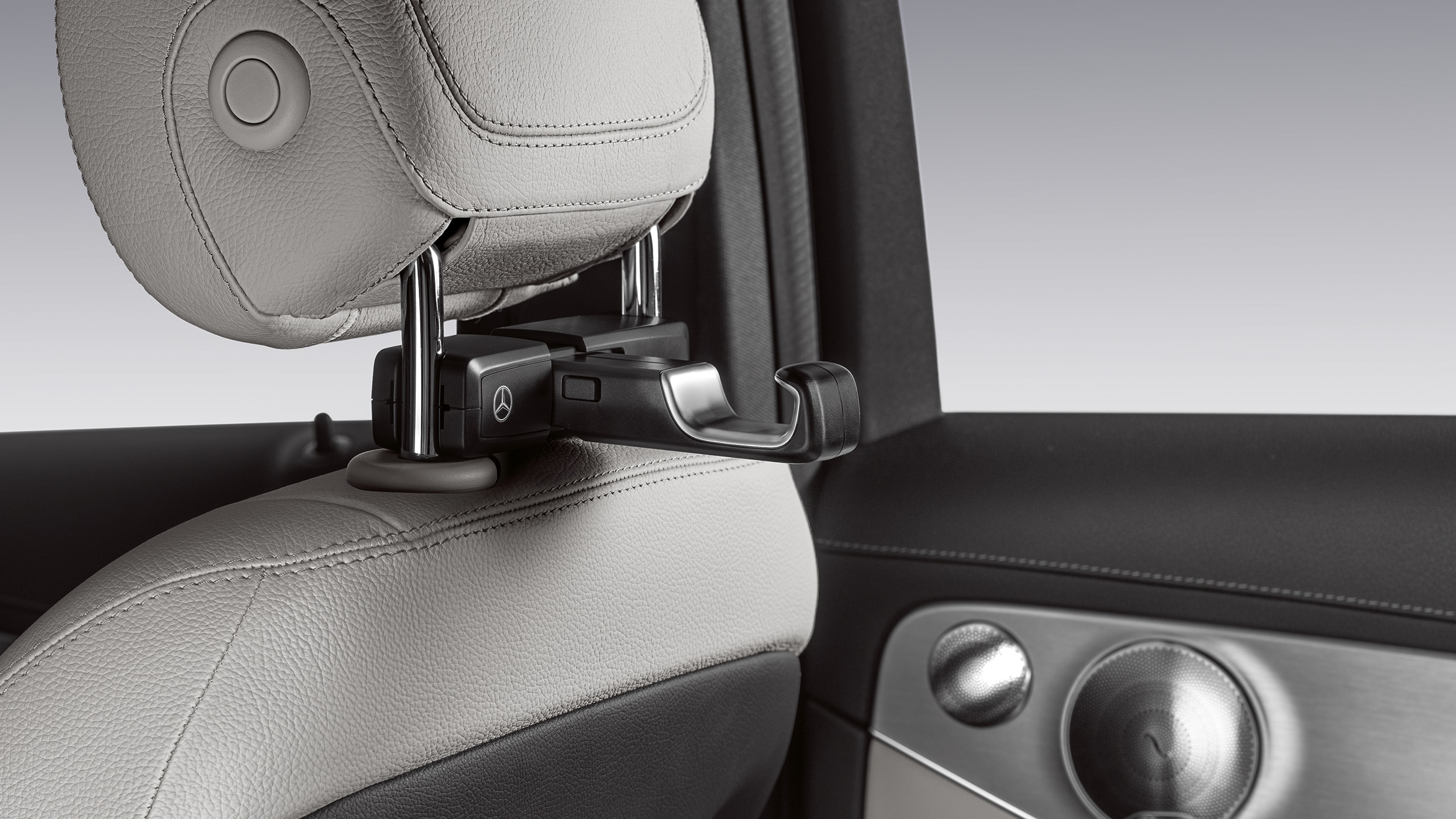 Bag hook, Style & Travel Equipment - black, Plastic