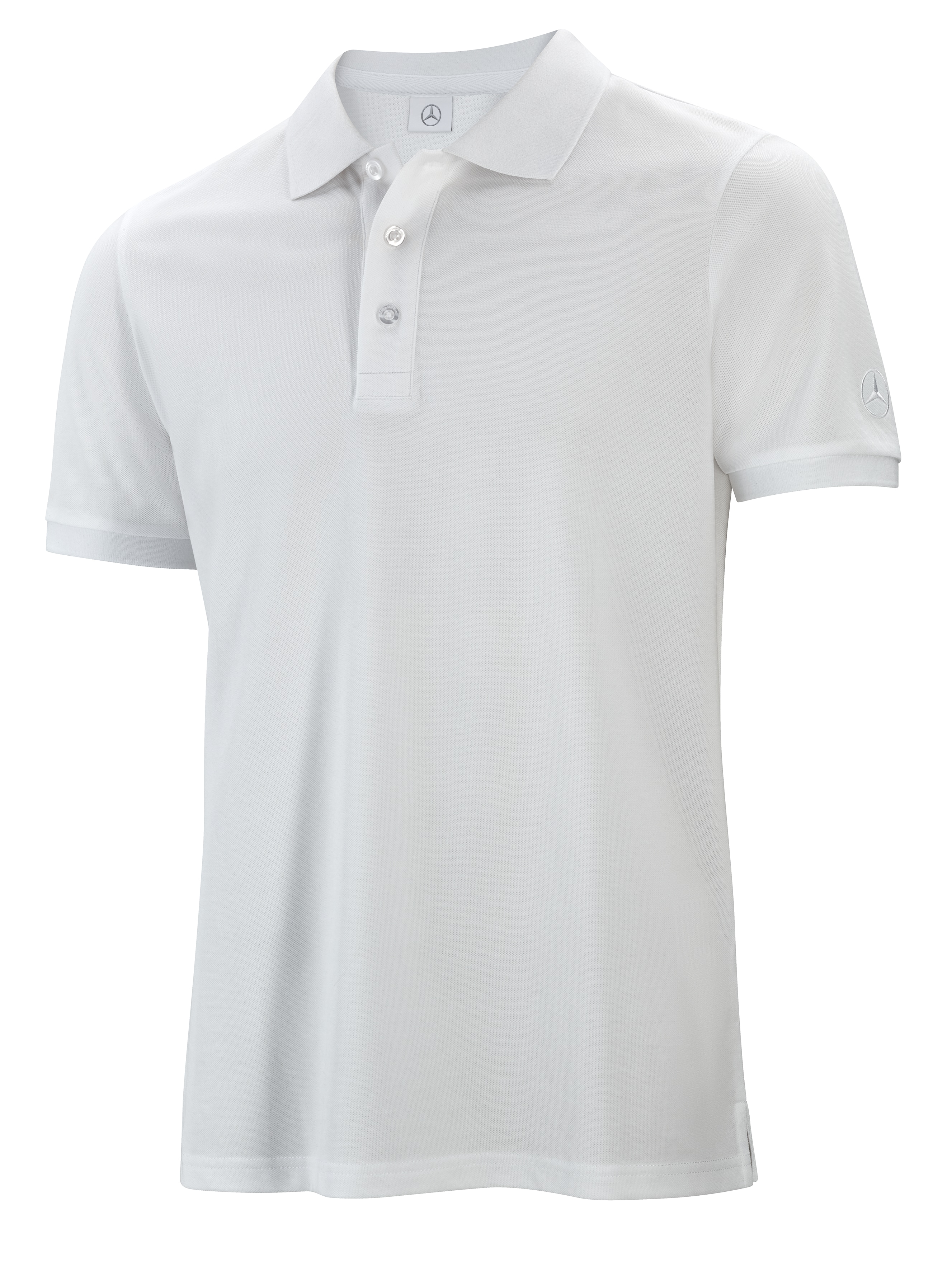 Men's polo shirt - white, XS