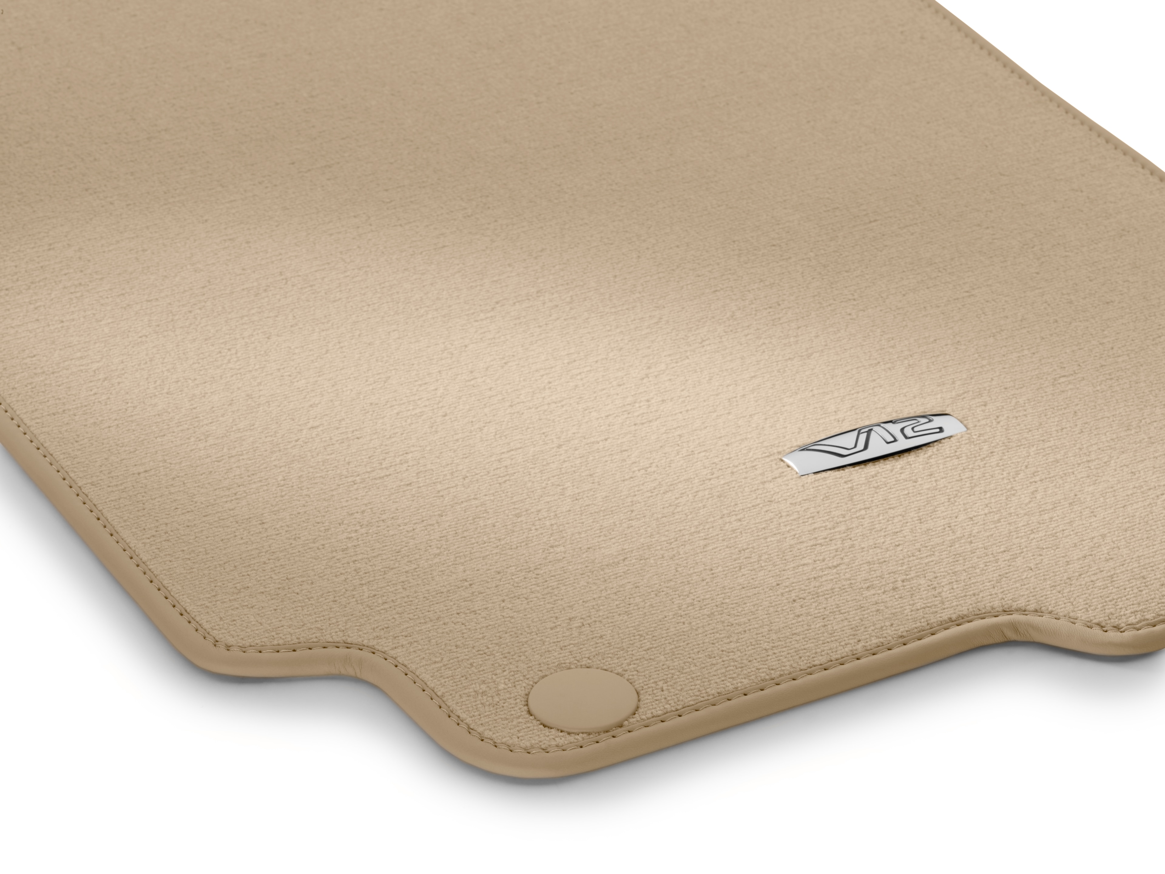 Velour floor mats CLASSIC, Set, Set of 4, V12 - RHD, cashmere beige