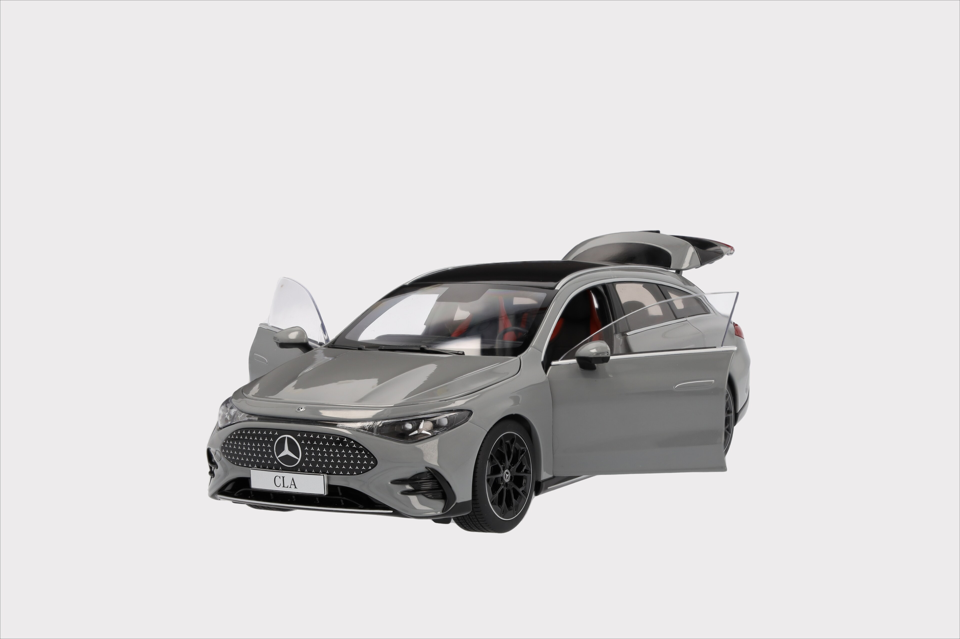 CLA, Shooting Brake, X174 - MANUFAKTUR alpine grey non-metallic, NZG, 1:18