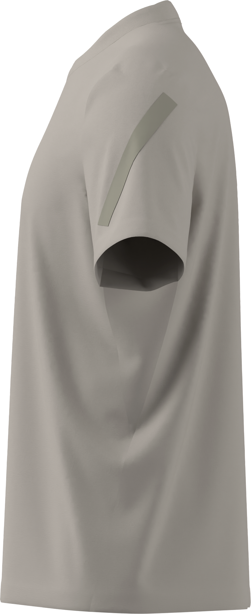 Men's T-shirt - beige, L