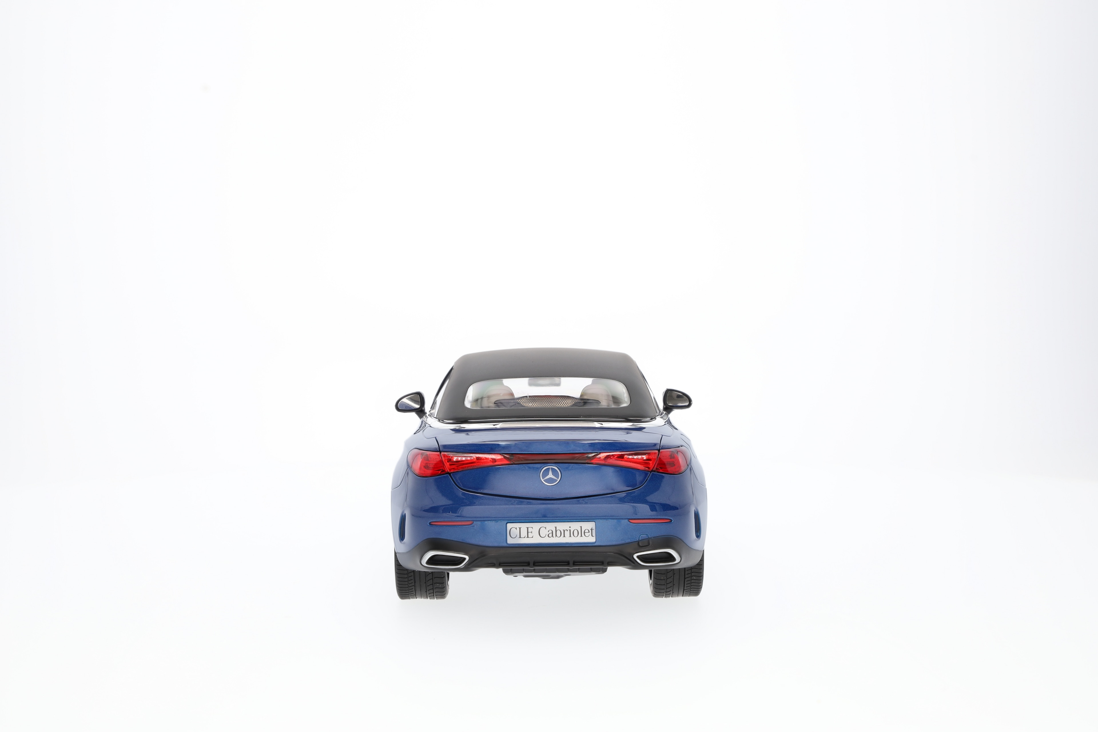 CLE cabriolet, AMG Line, A236 - spectral blue, Norev, 1:18
