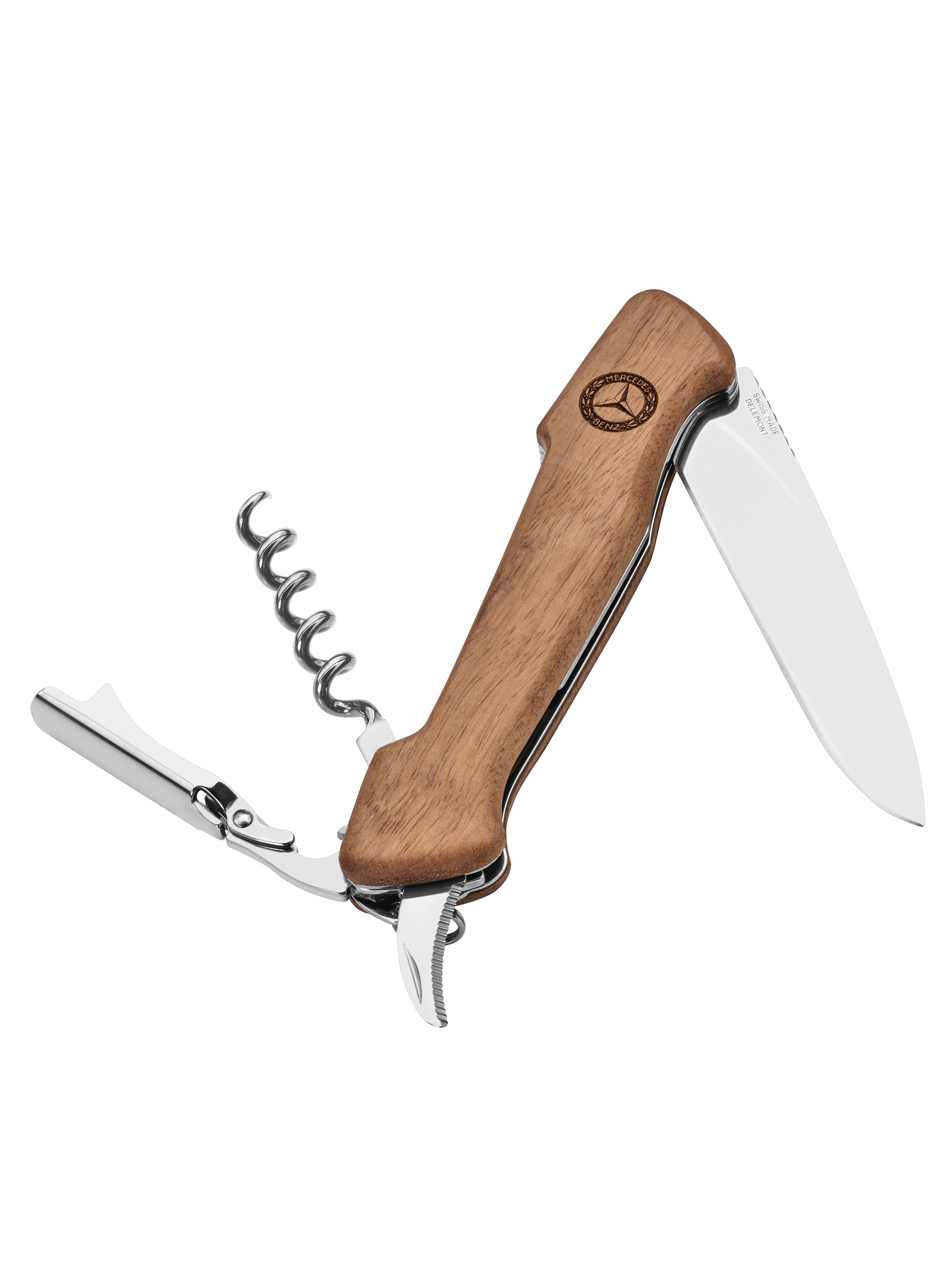 Wine Master - braun, Edelstahl / Nußbaumholz, Victorinox