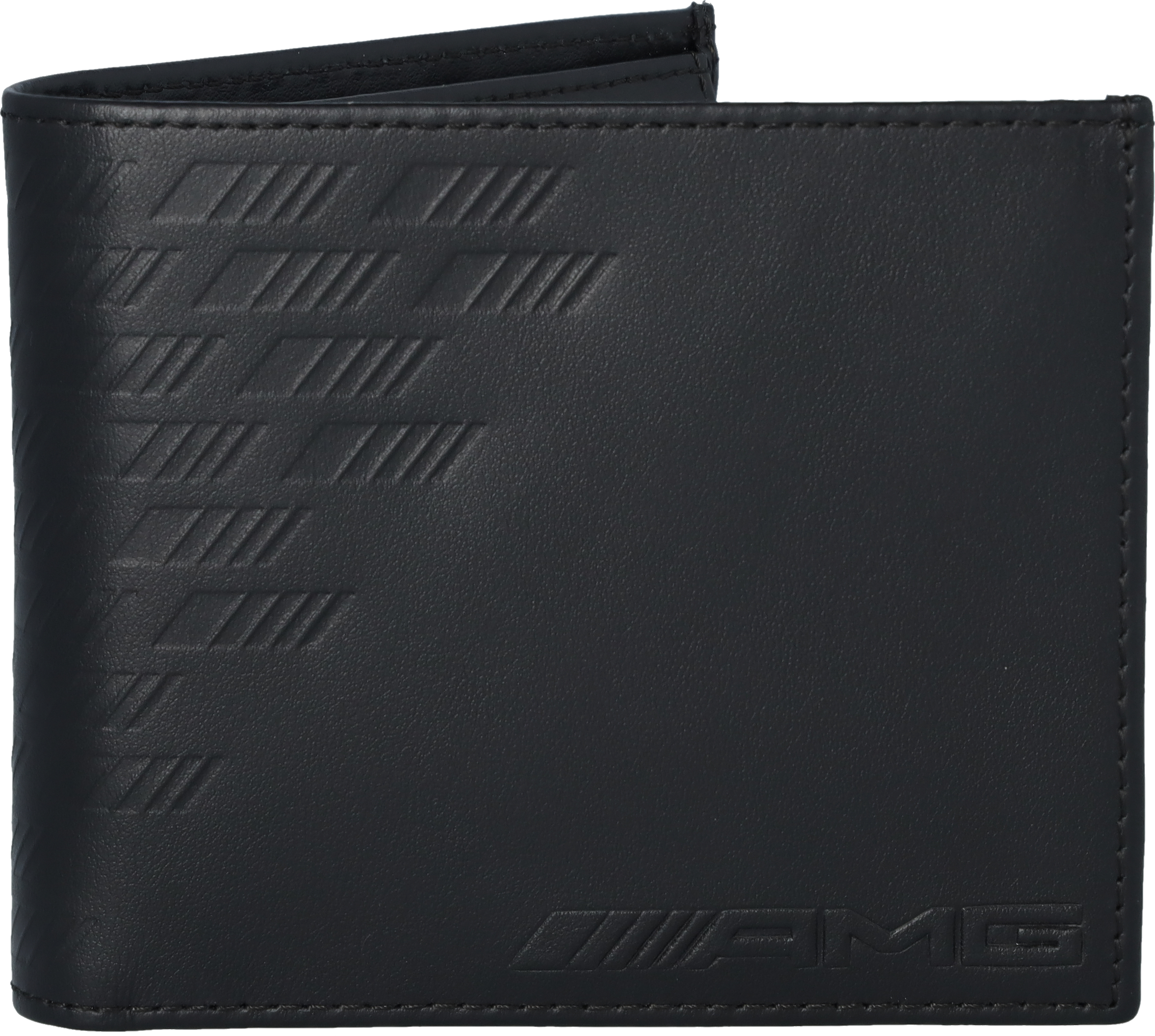 AMG wallet - black, Leather