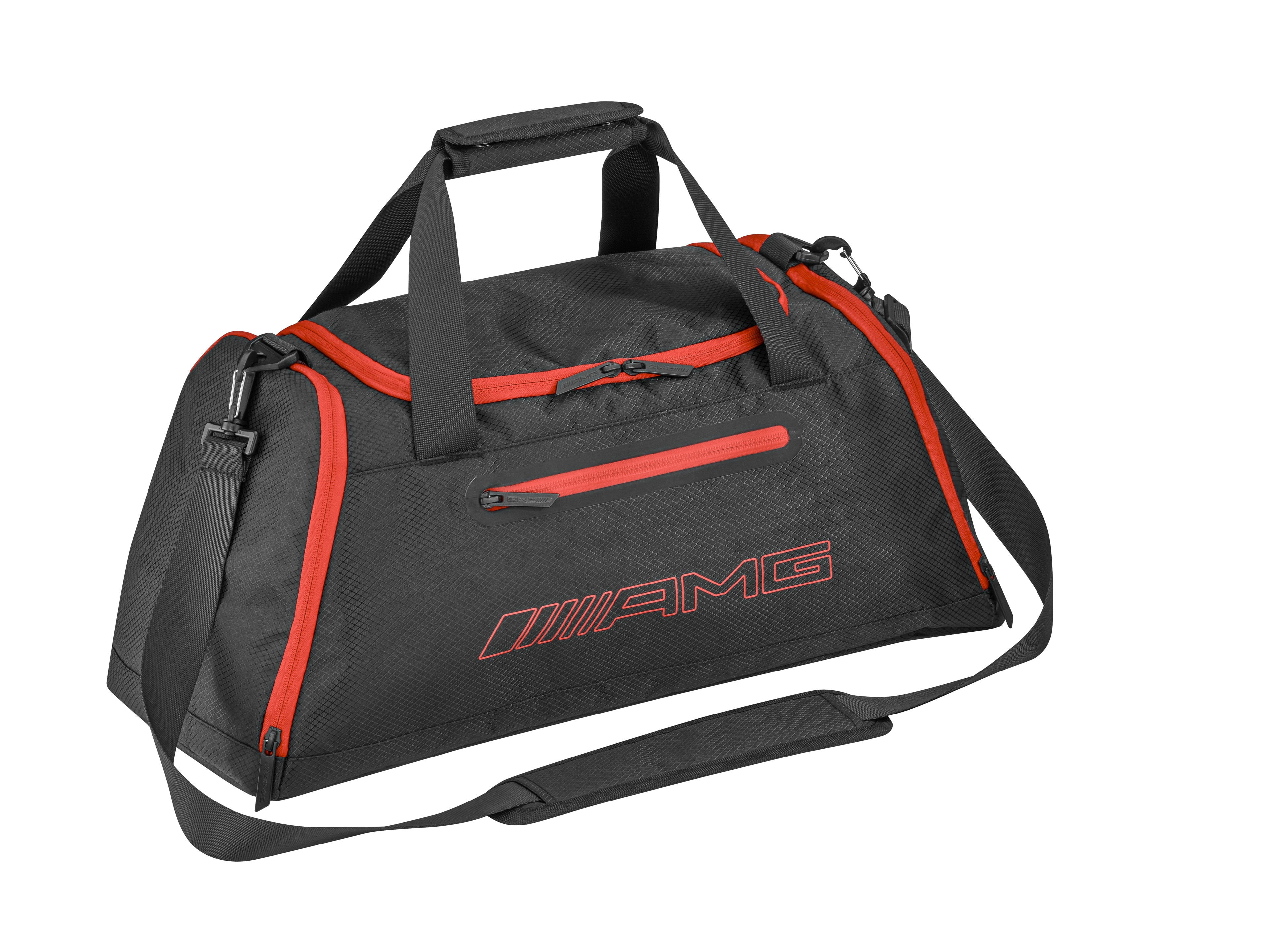 AMG sports bag - black / red, Polyester