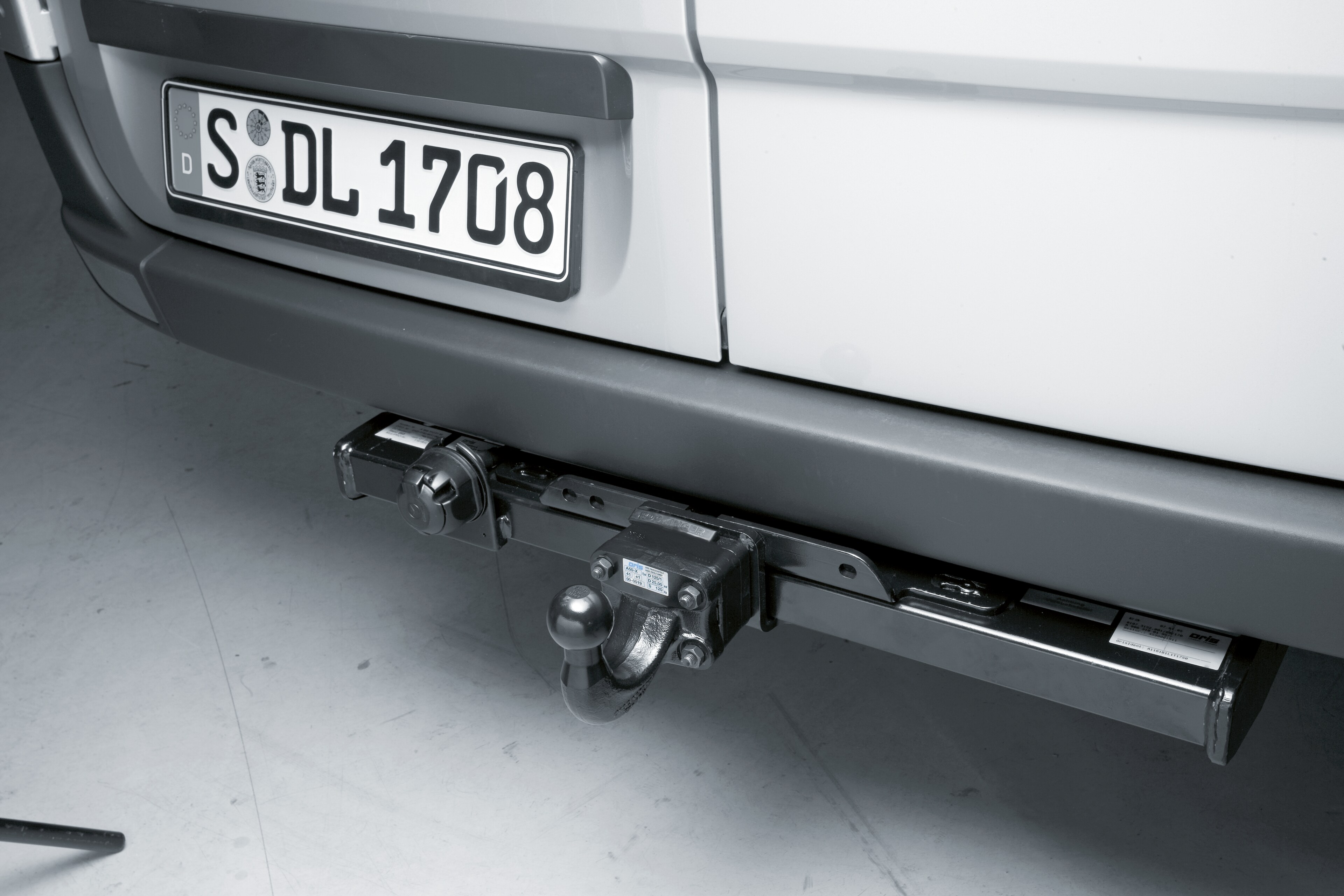 Trailer hitch, Removable ball head, for Variobloc