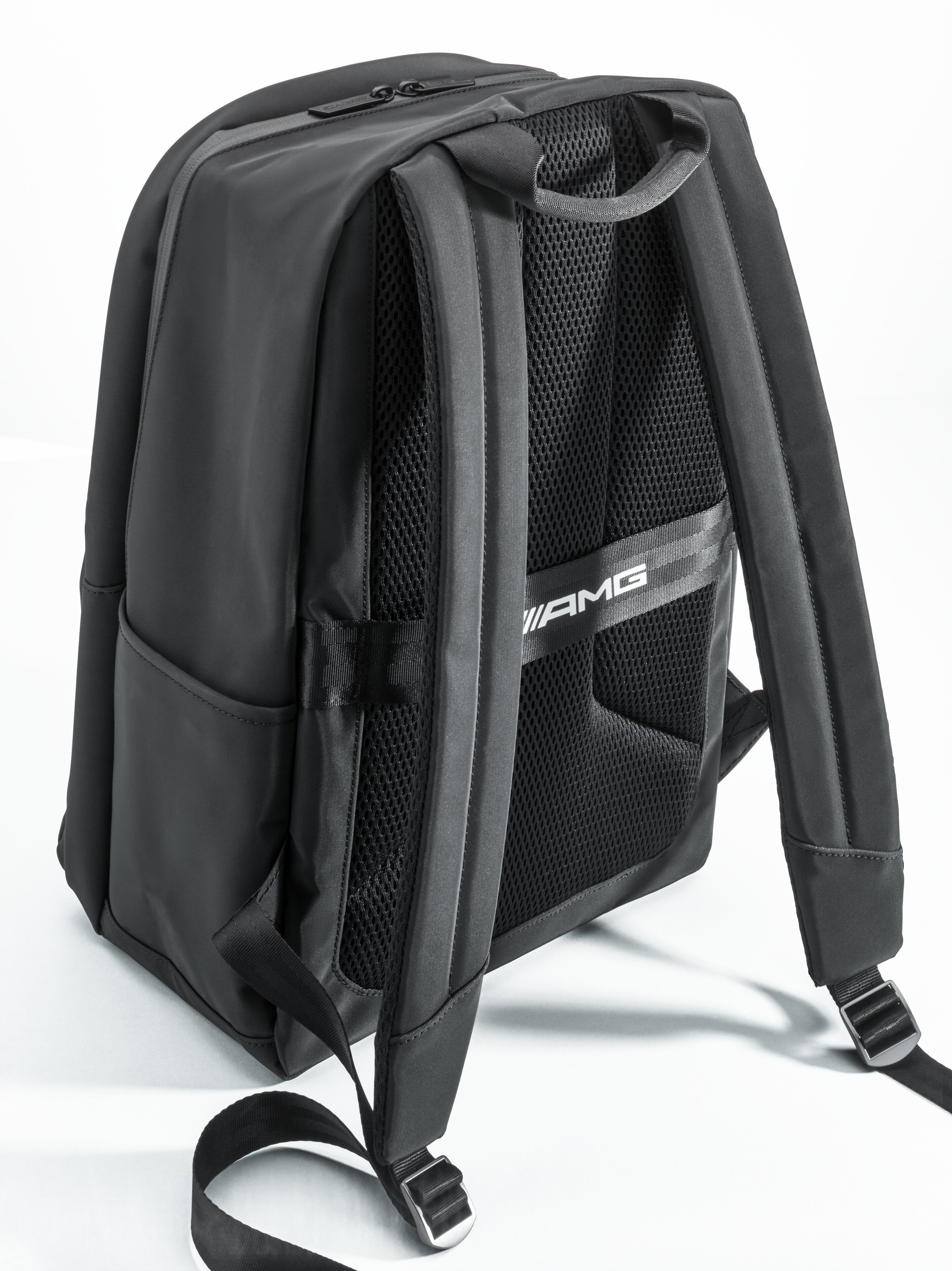 AMG rucksack - black, PVC / Polyester / Polyester
