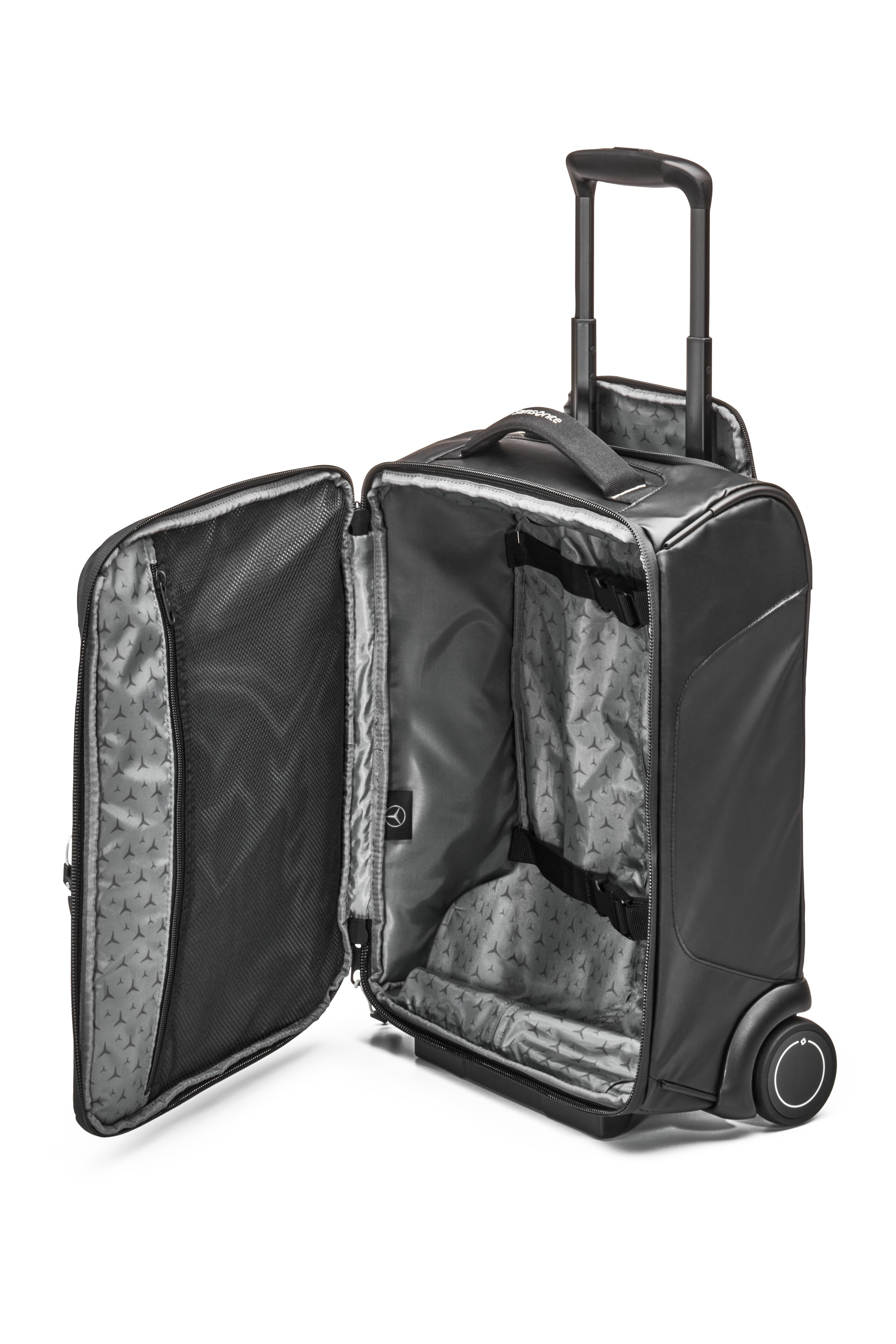 Trolley bag - black, Polyamide (recycled) / Polyester, Samsonite