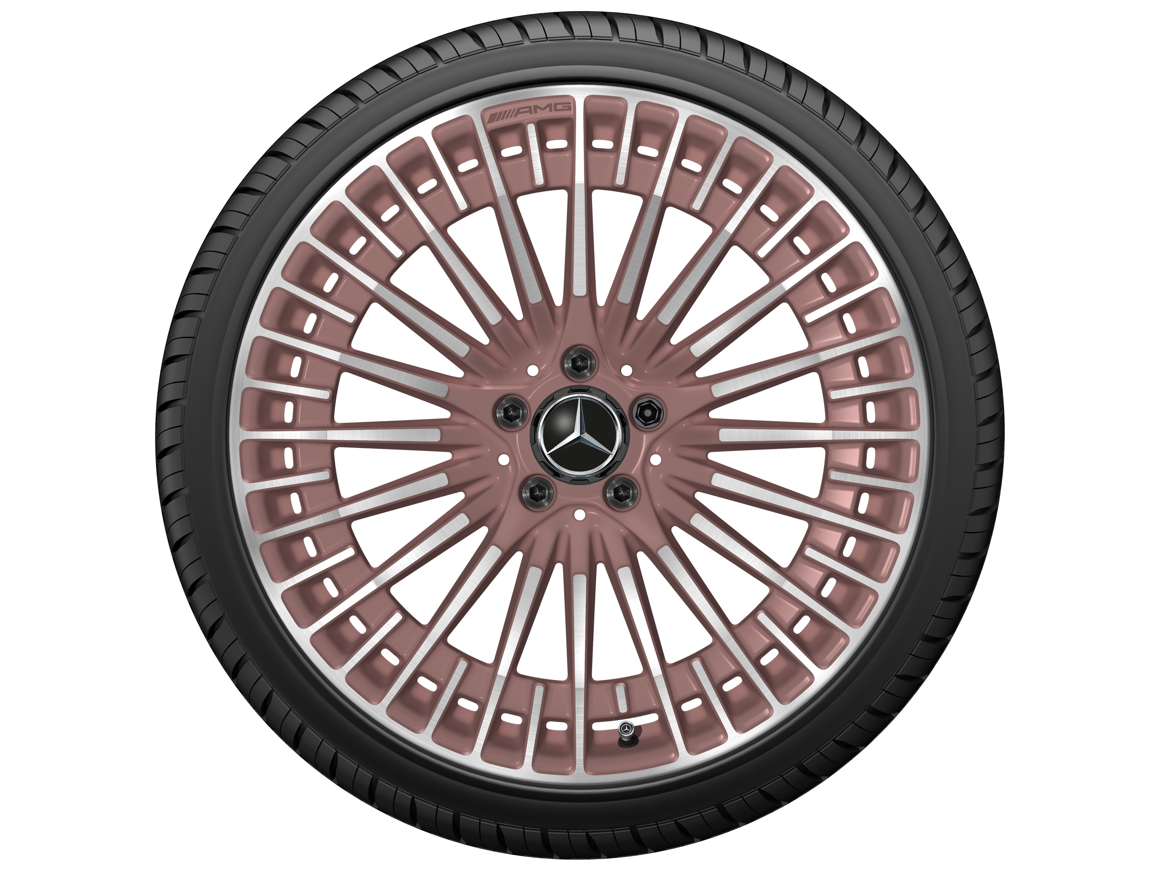 AMG multi-spoke wheel, 50.8 cm (20-inch) - 8,5 J x 20 ET 50,5, copper-coloured