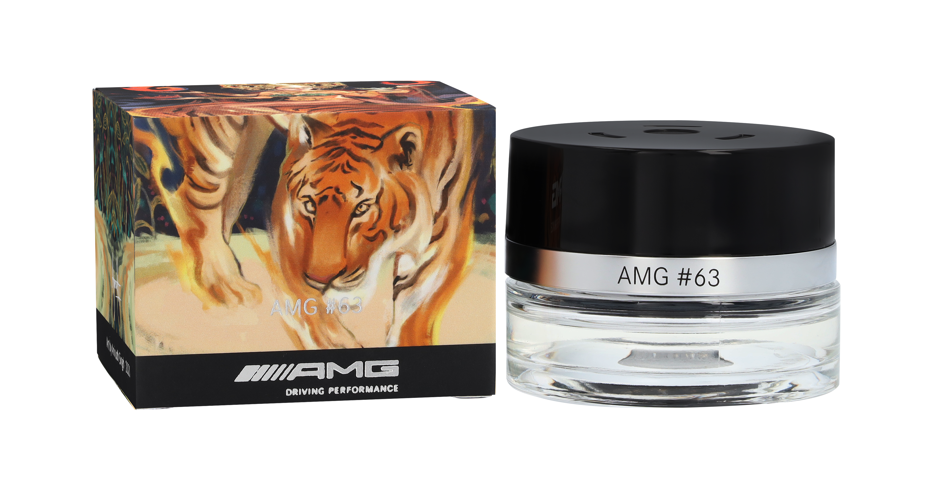 Flacon, AMG #63 - transparent / black, Glass, 15 ml