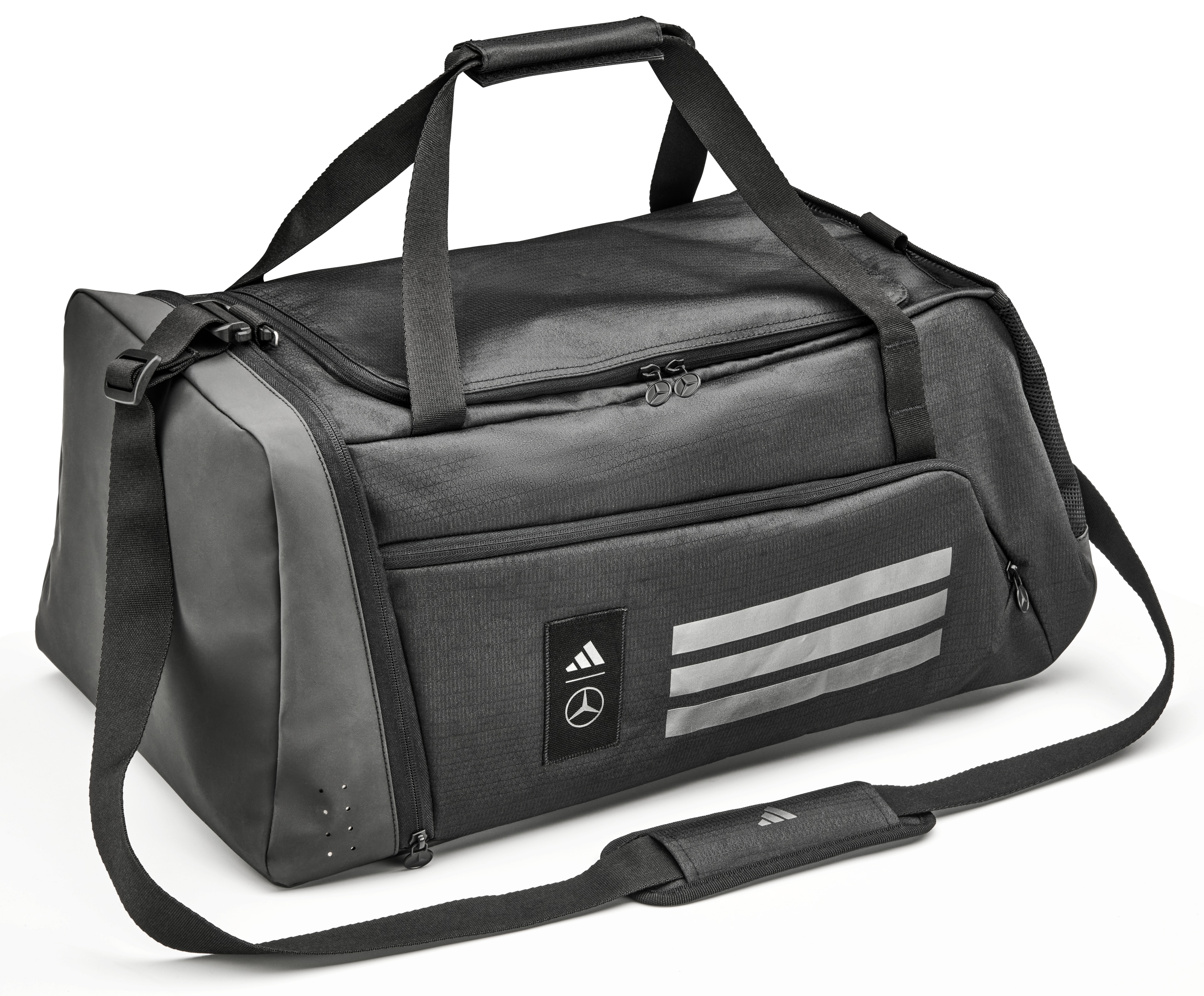 Sports bag - black, Polyester (recycled), adidas