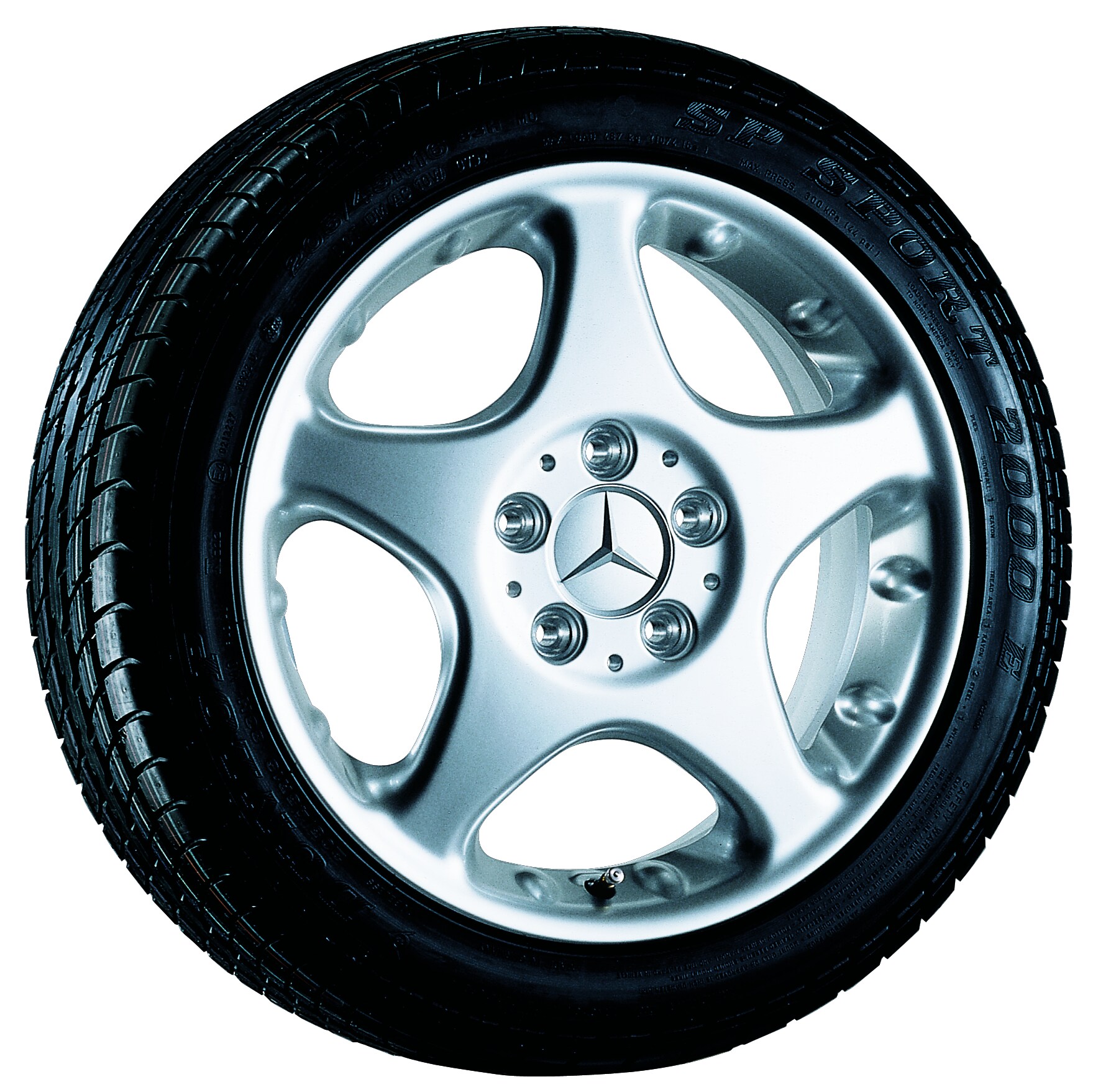 5-spoke wheel, Shaula, 40.6 cm (16-inch)