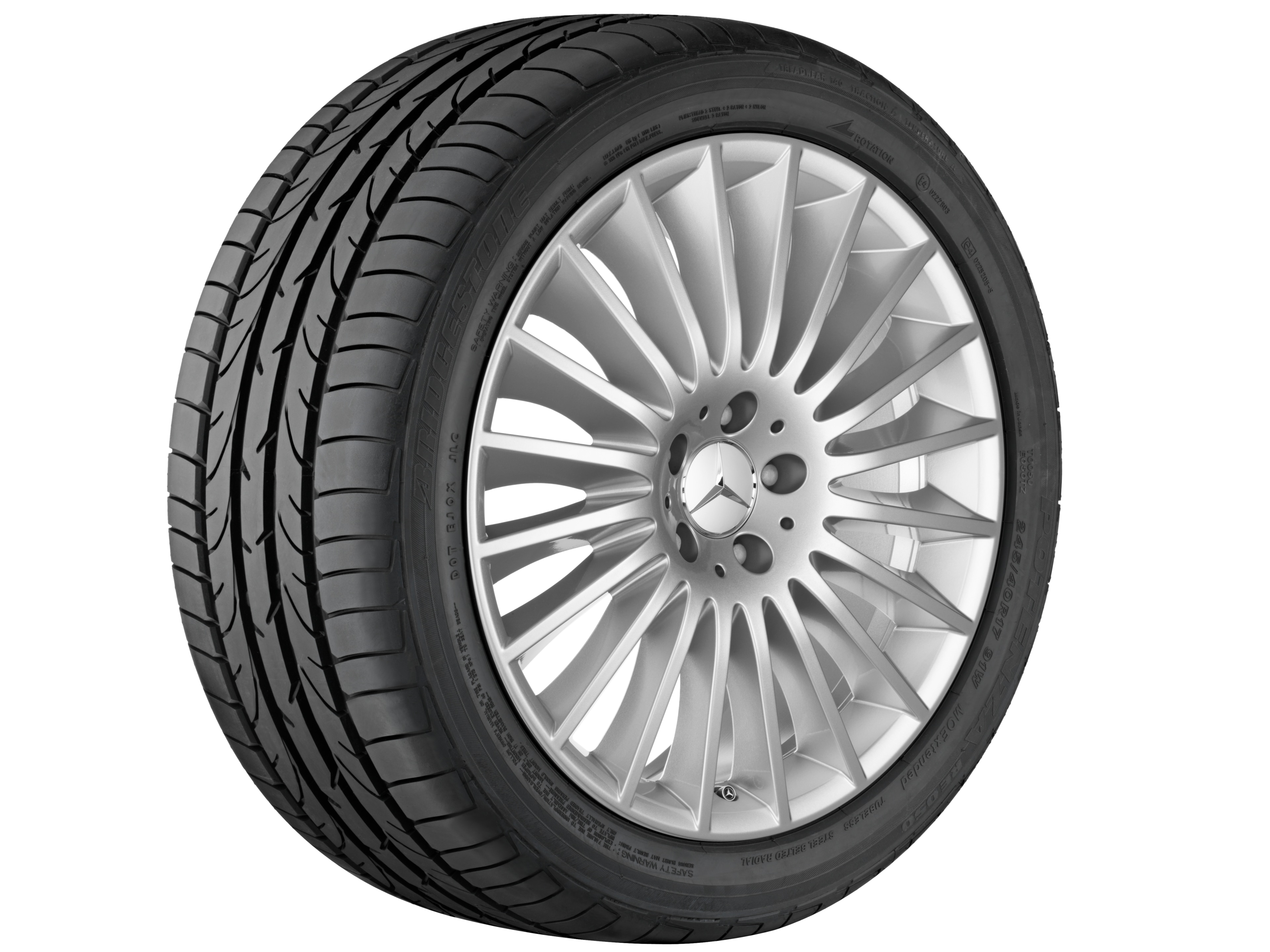 Multi-spoke wheel - 245/45 R19 XL 102T, 8,5 J x 19 ET 36