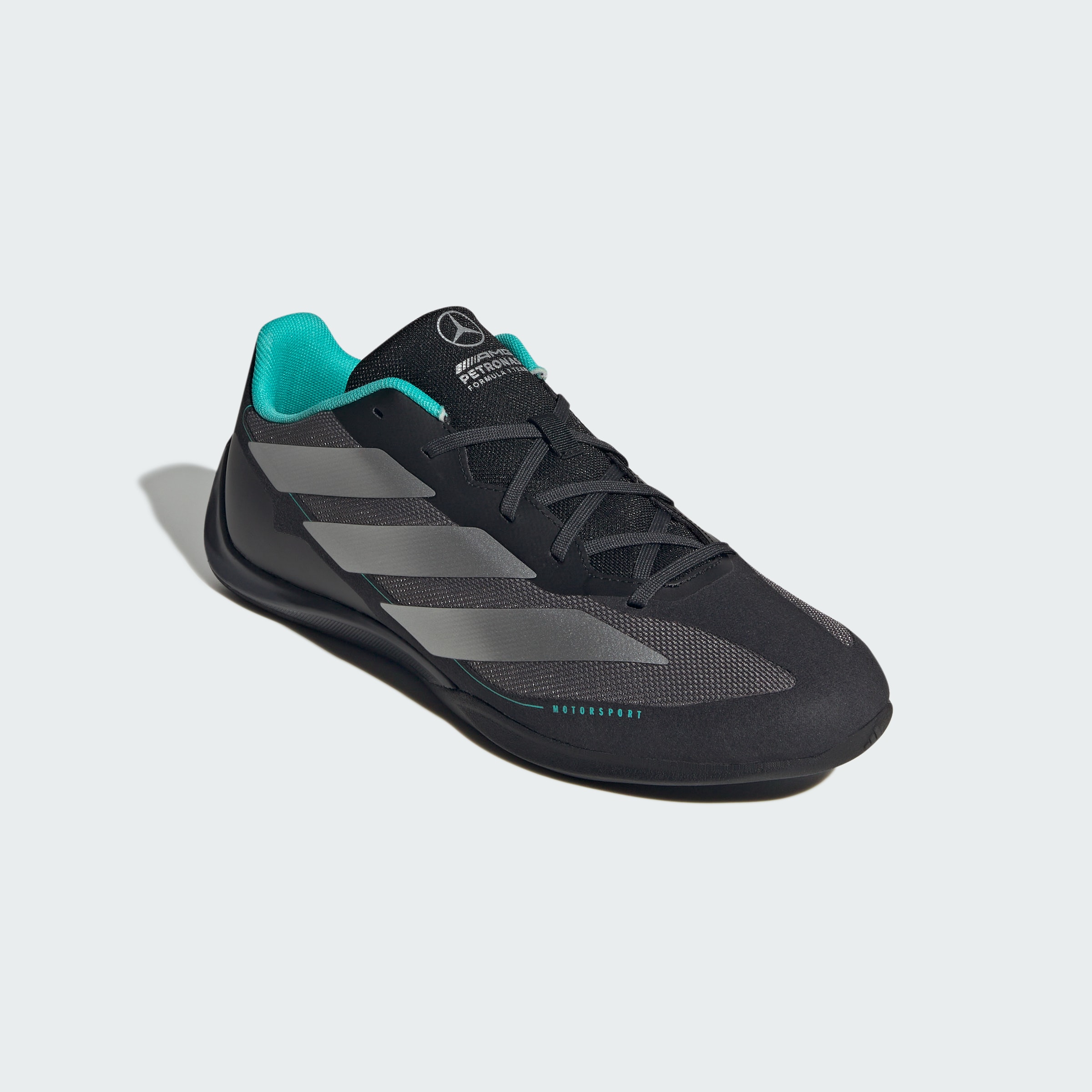Sneakers, Feroza Base, Mercedes-AMG F1 - black / silver-coloured, 8, adidas