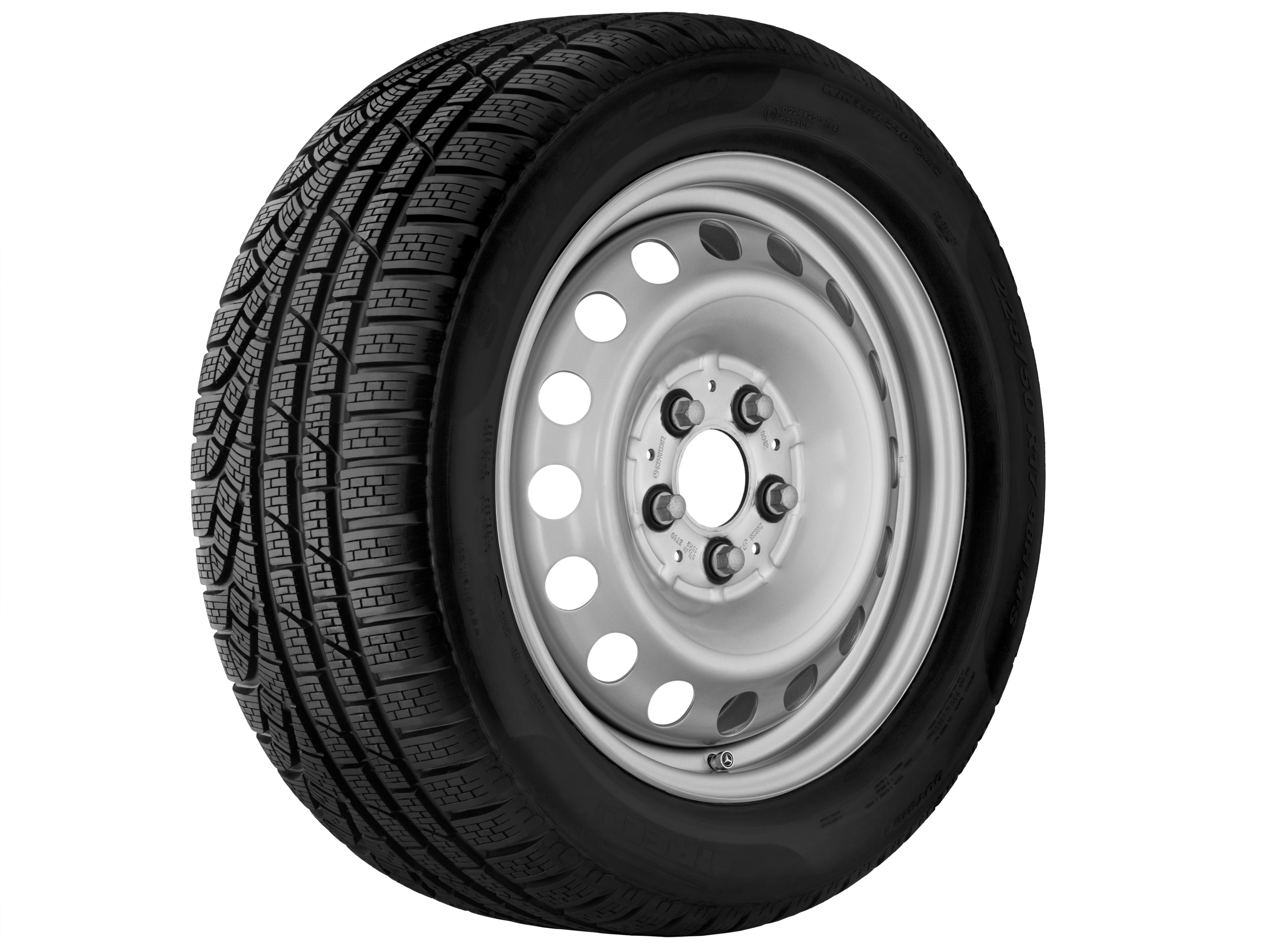 Steel wheel - 205/60 R16 XL 96T, 6 J x 16 ET 38