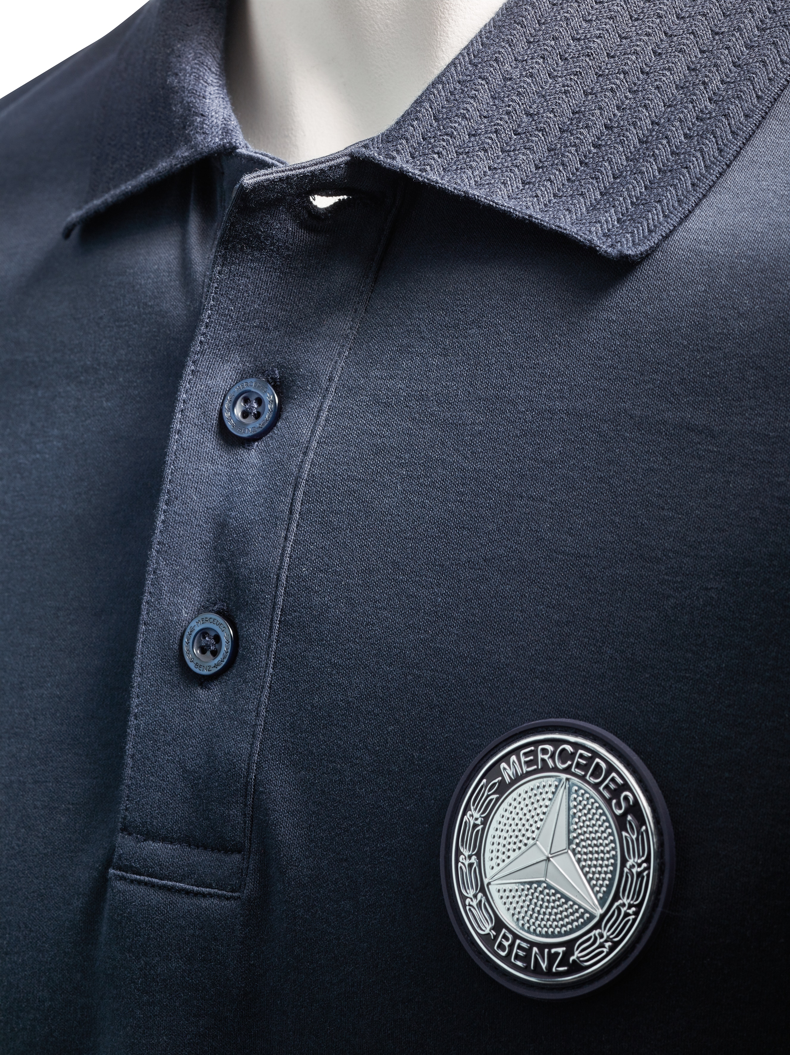 Poloshirt Herren - navy, XXL