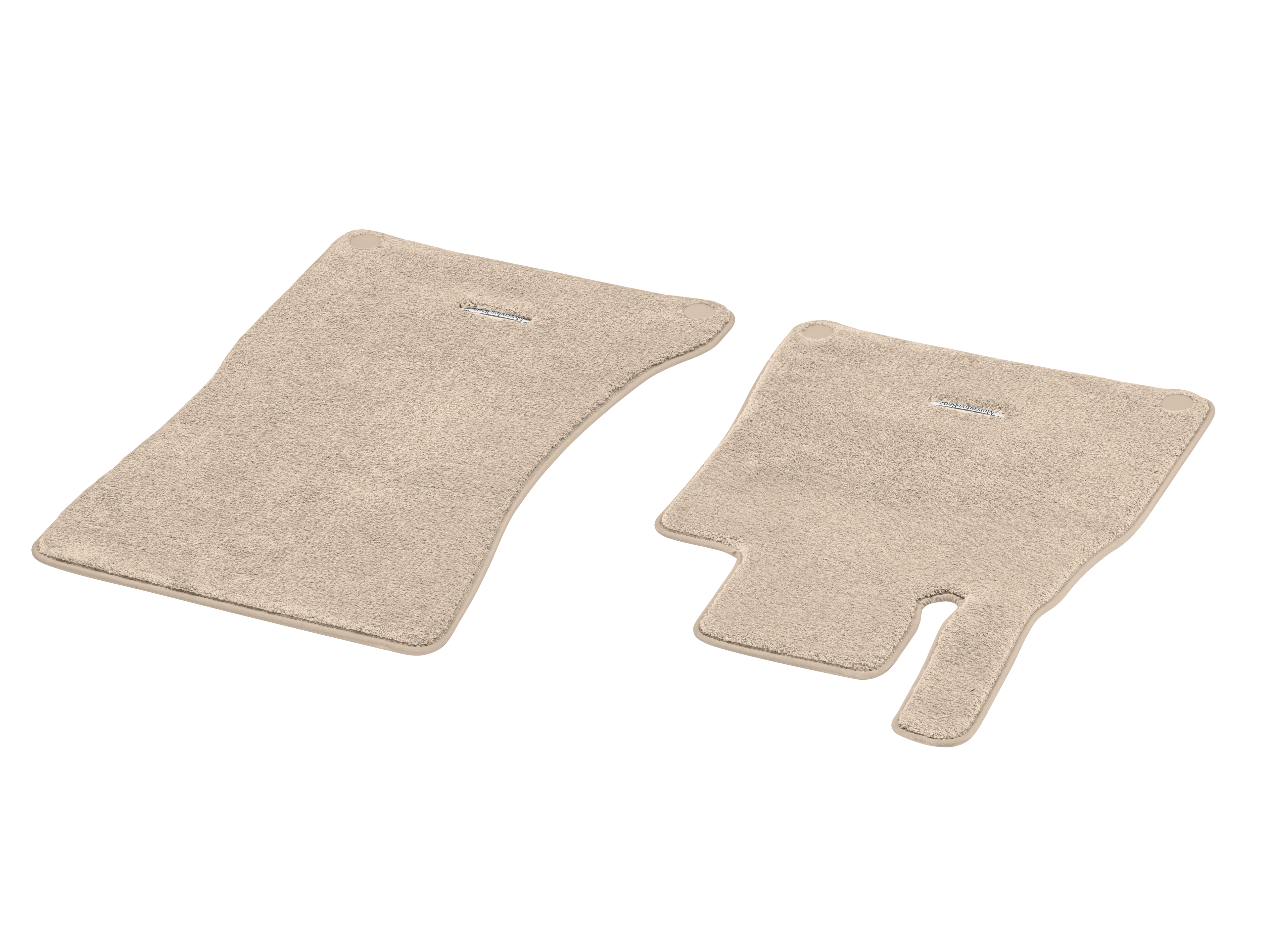 Velour floor mats EXCLUSIVE, Driver/front passenger's mat, Set of 2