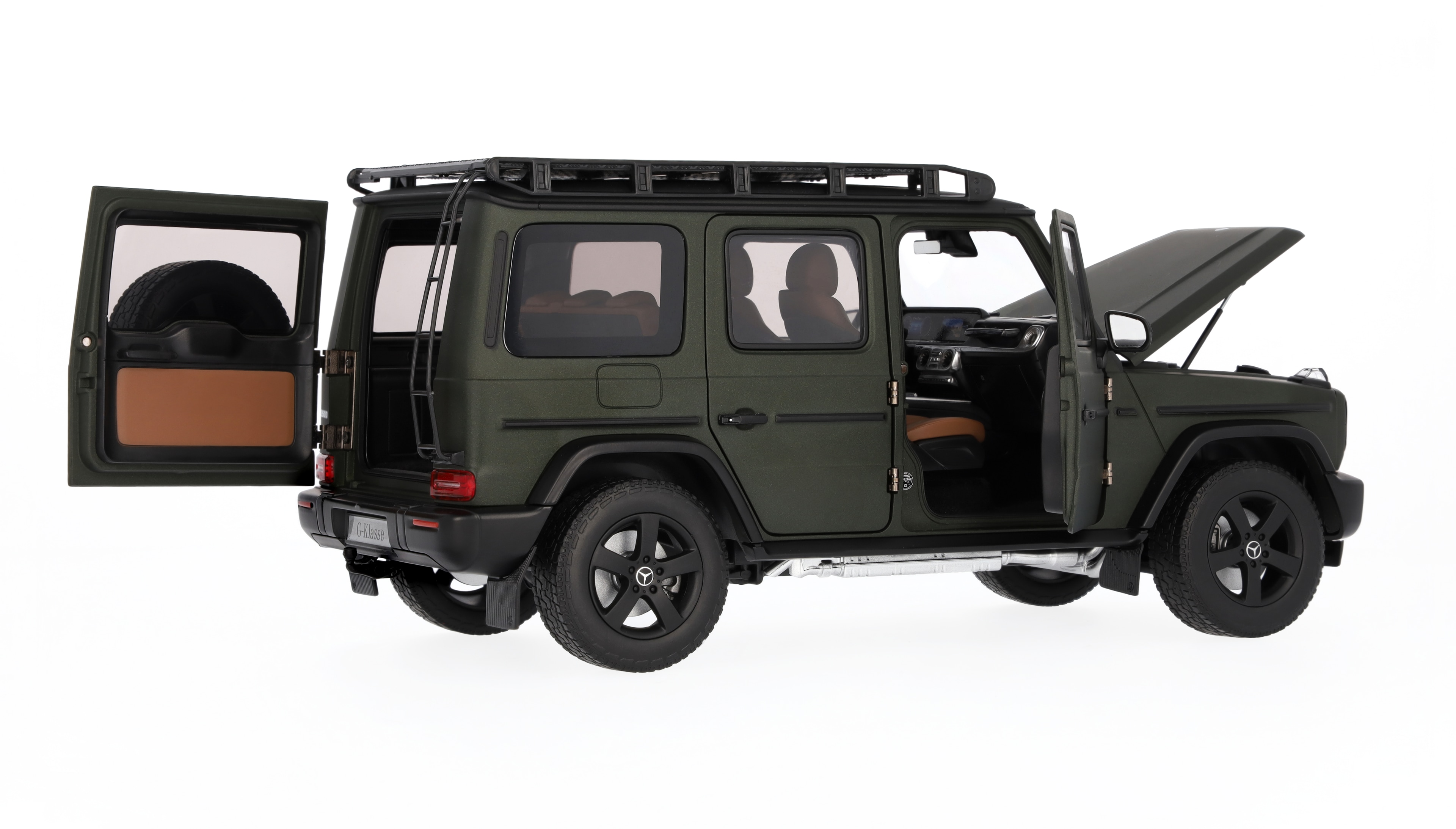G-Class, Cross-Country Vehicle, PROFESSIONAL line, W465 - MANUFAKTUR olive magno, Norev, 1:18