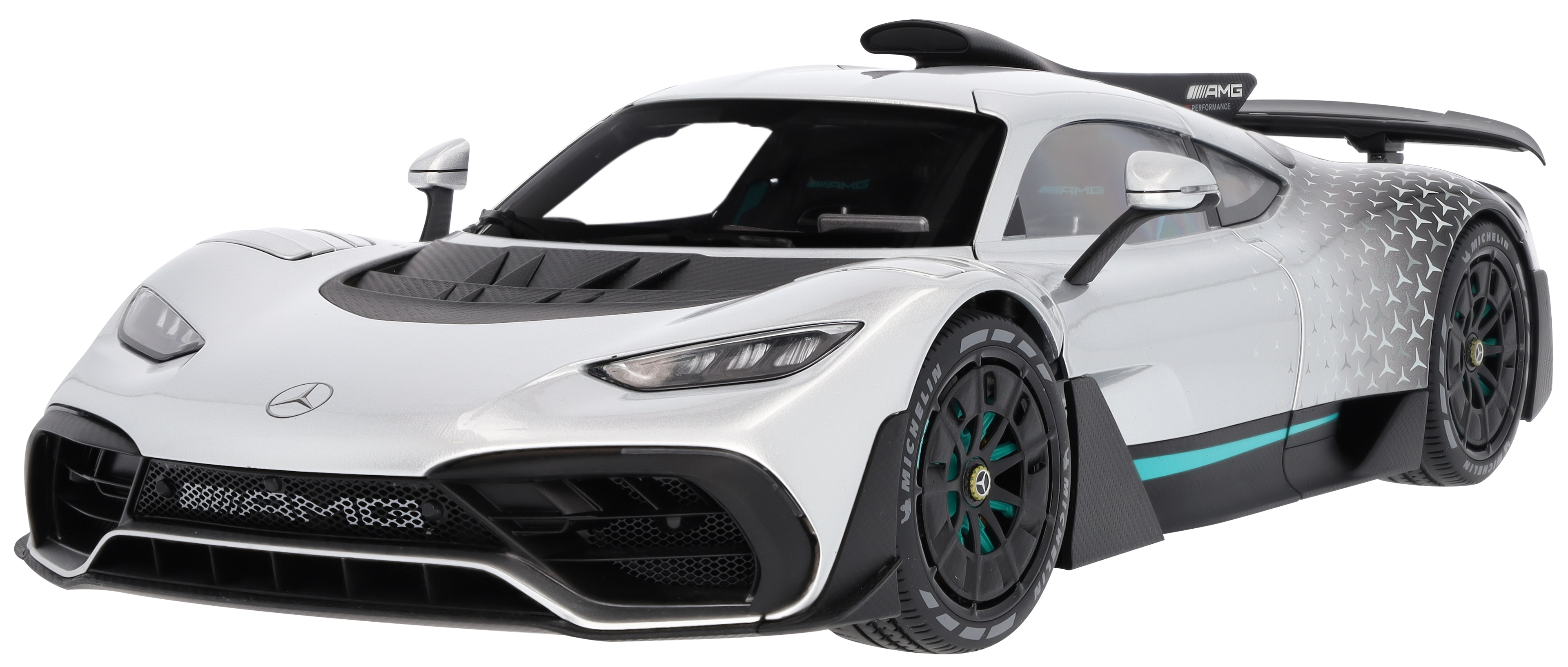 Mercedes-AMG ONE, C298 - silver-coloured, NZG, 1:12