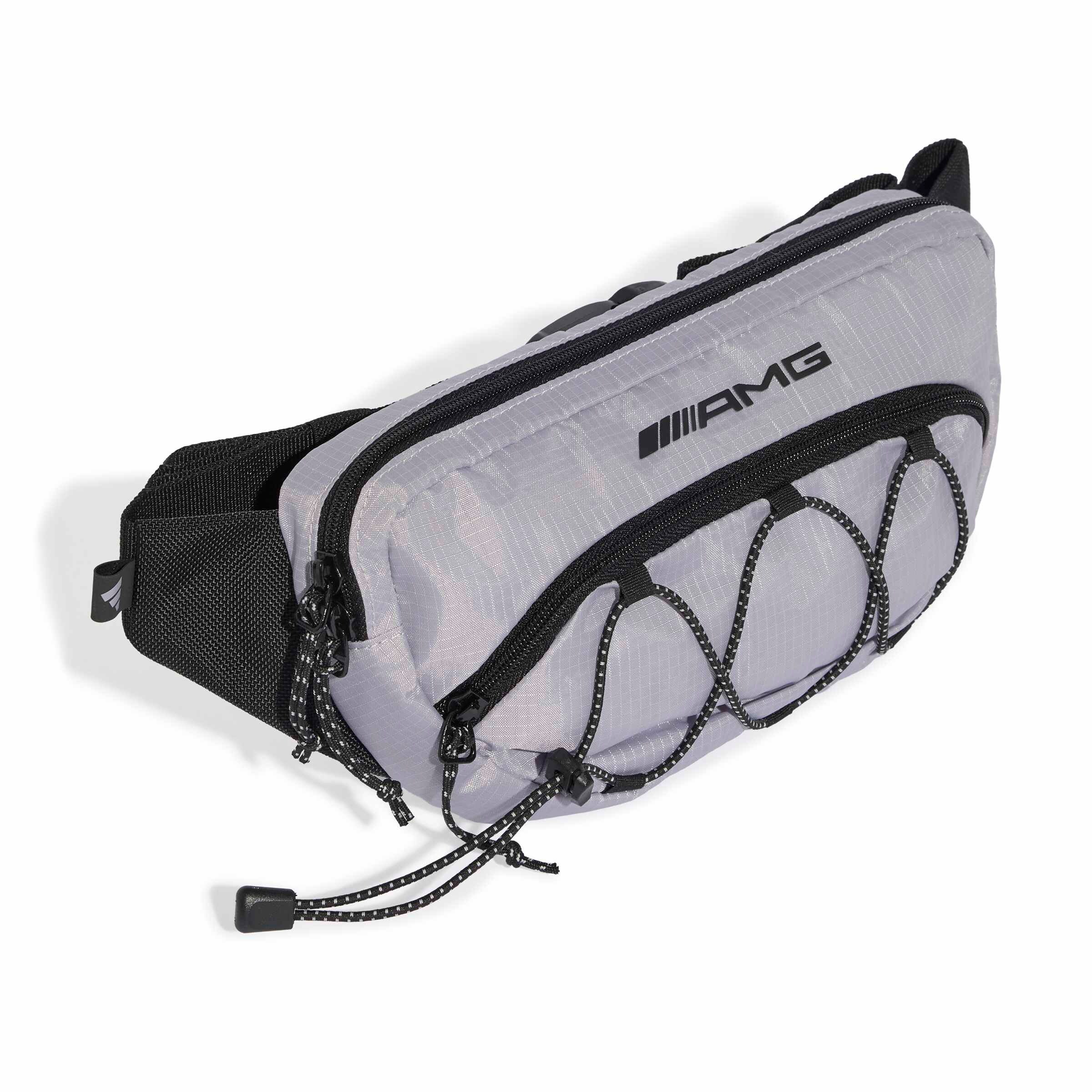 AMG belt bag - grey, Polyester (recycled), adidas