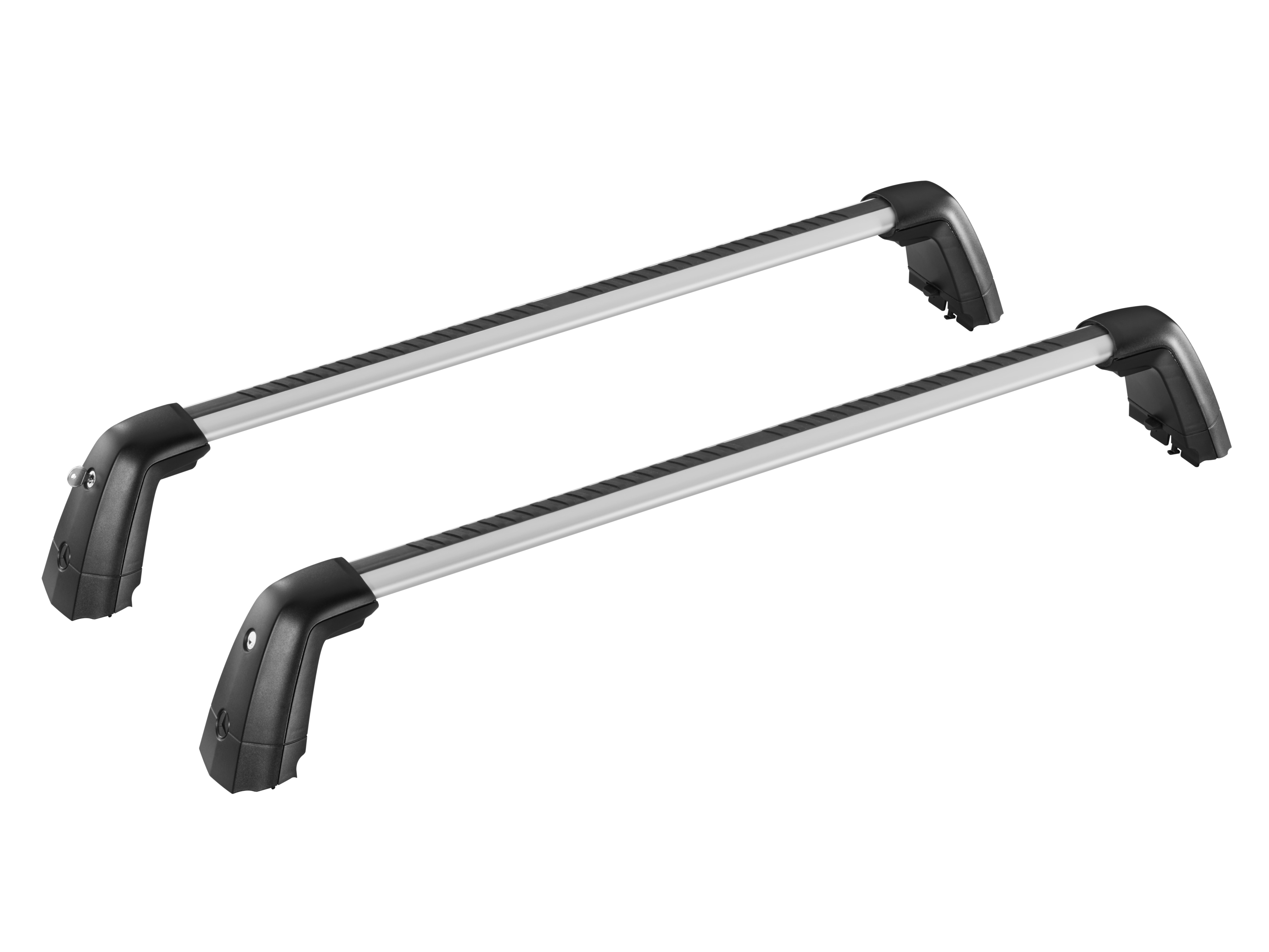 Basic carrier - Aluminium / Steel / Plastic, silver-coloured / black