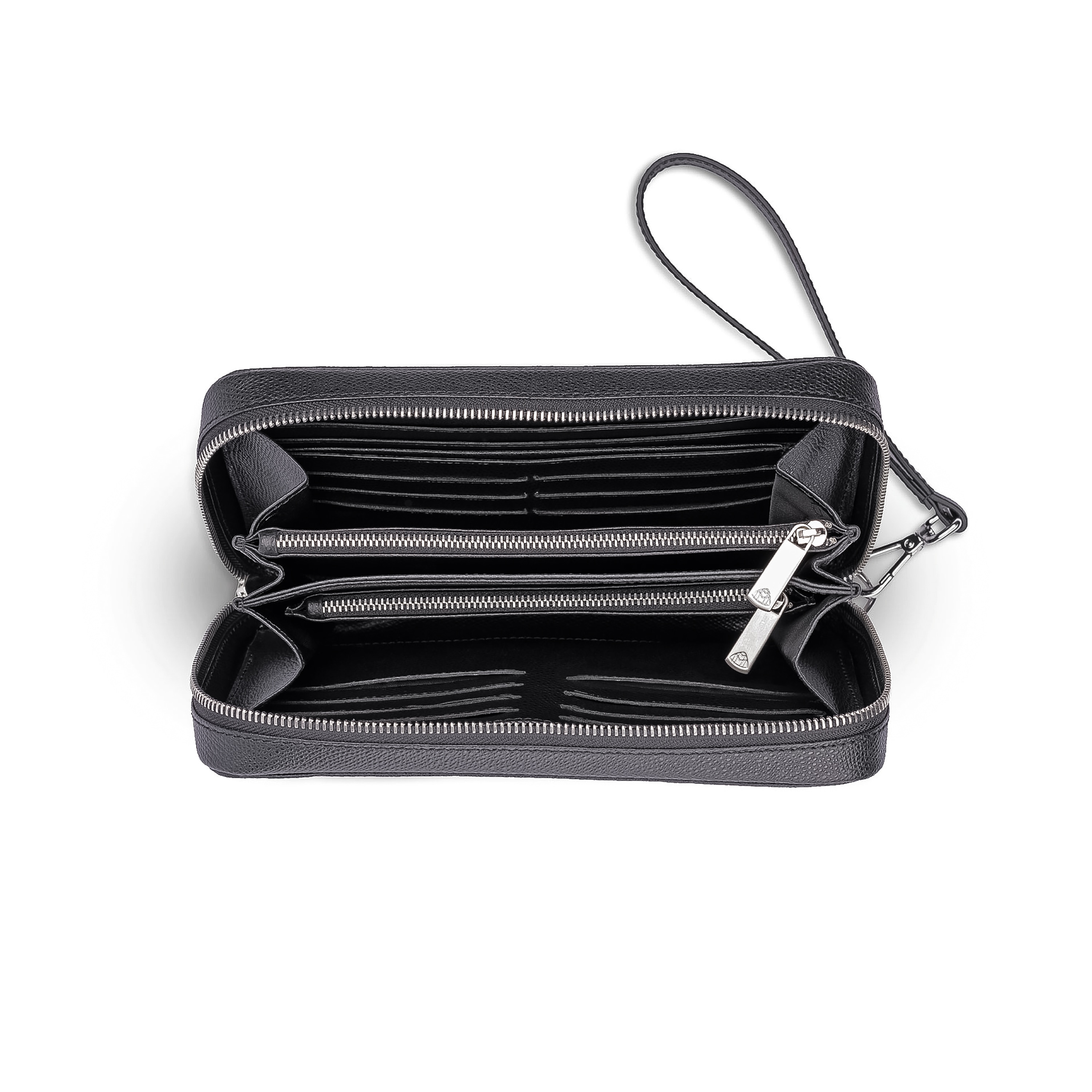 Men's wallet, Mercedes-Maybach - black, Leather