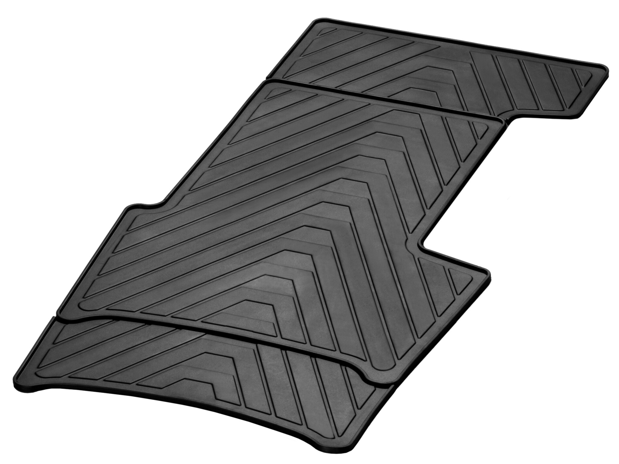 All-season mats, Centre mat, Set of 1 - LHD/RHD, black