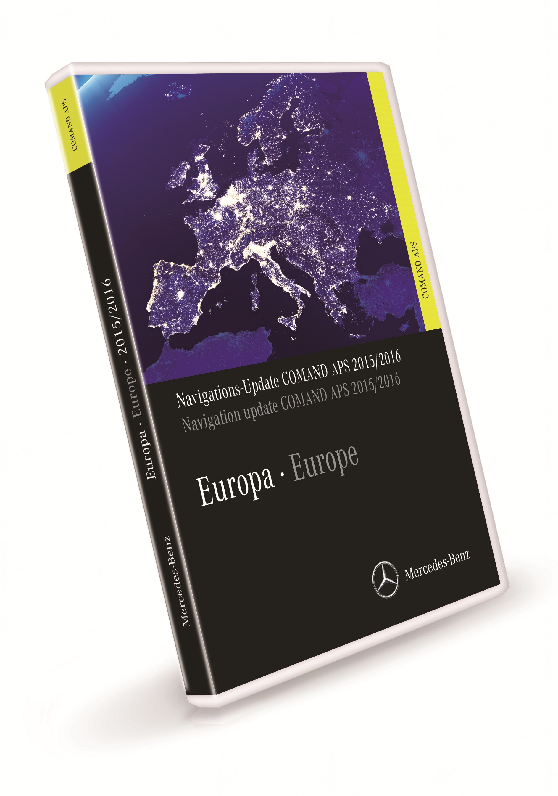 Navigation update, COMAND APS, Europe, Version 2016/2017 - citrus yellow, NTG2.5