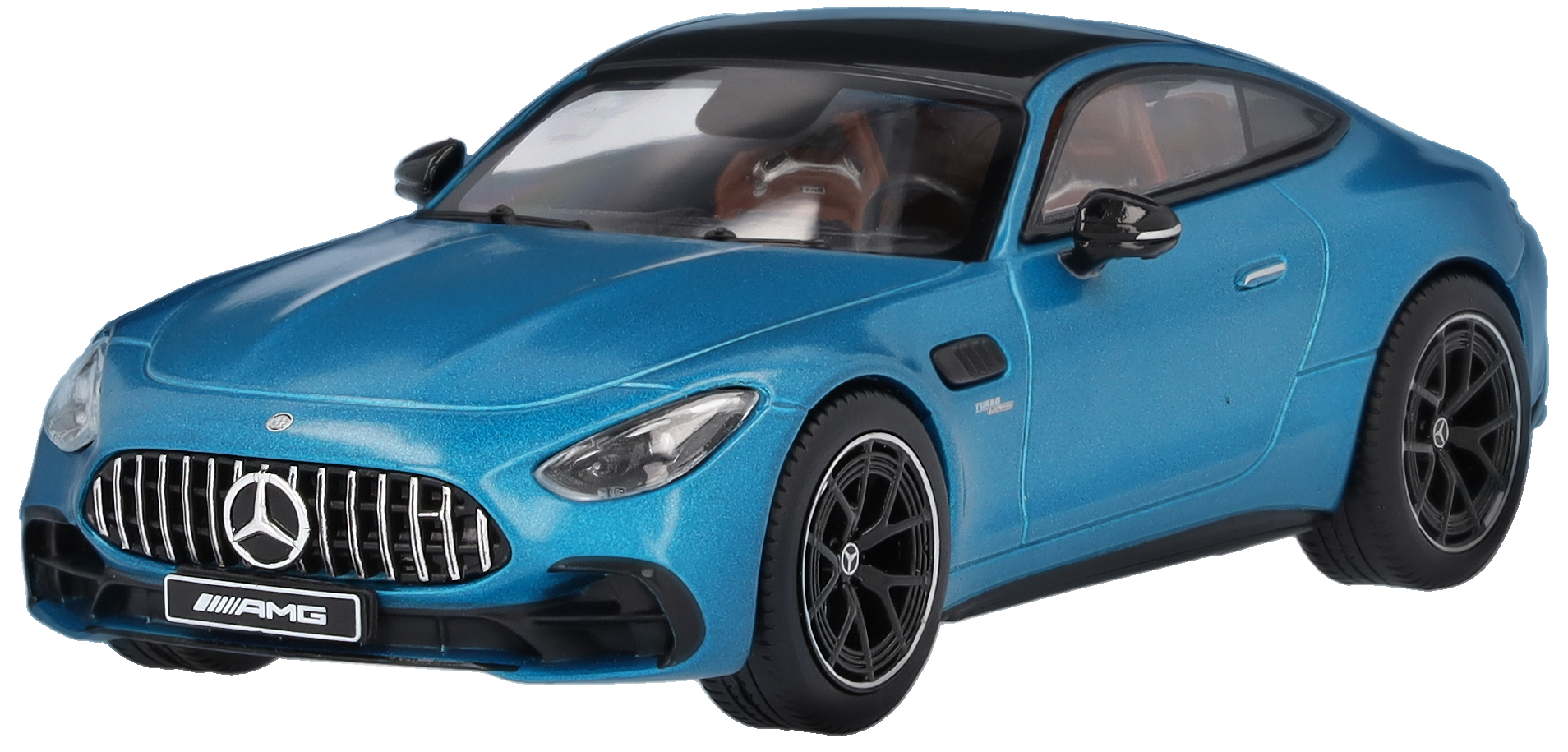 Mercedes-AMG GT 43, C192 - hyper blue, iScale, 1:43