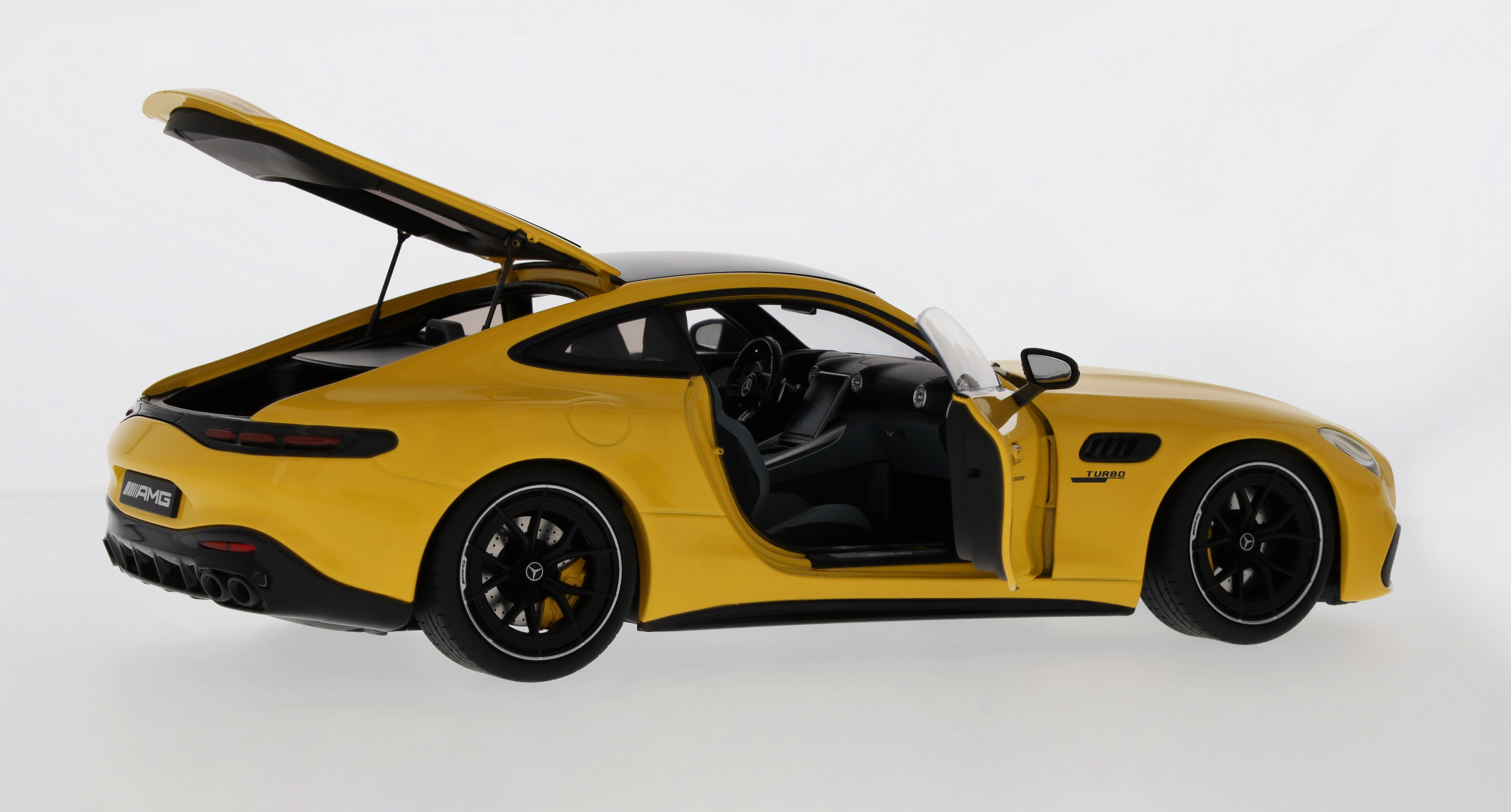 Mercedes-AMG GT 43 - sun yellow, NZG, 1:18
