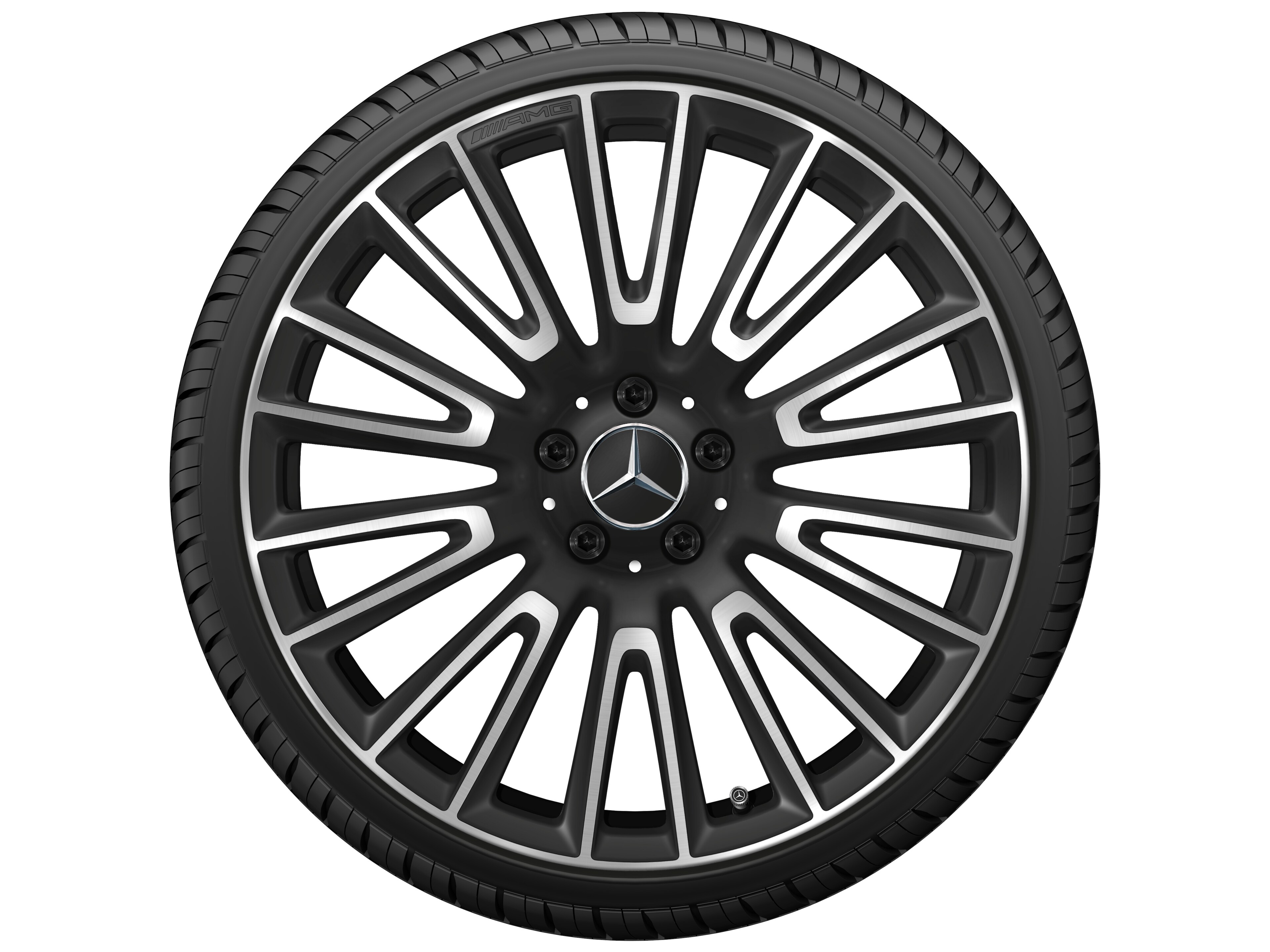 50.8 cm (20-inch) AMG 10-spoke wheel