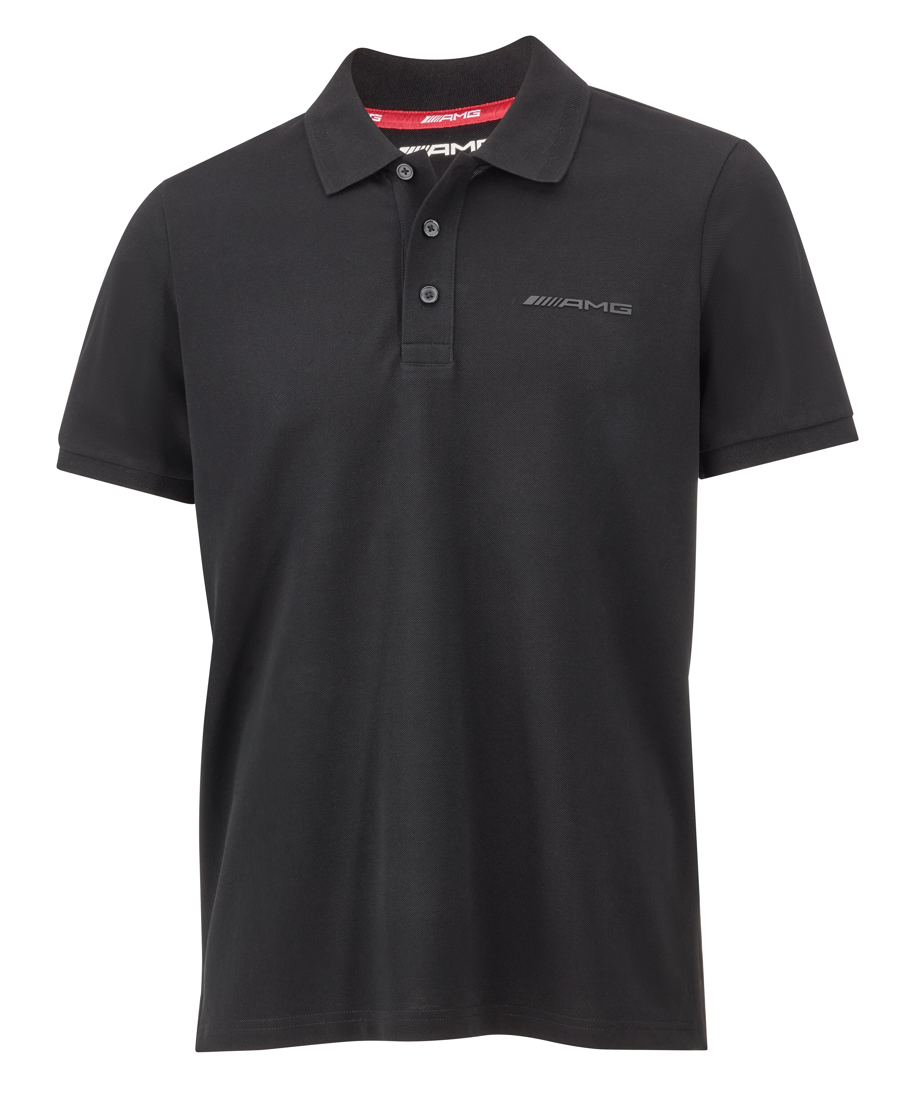 AMG men's polo shirt - black, XXXL