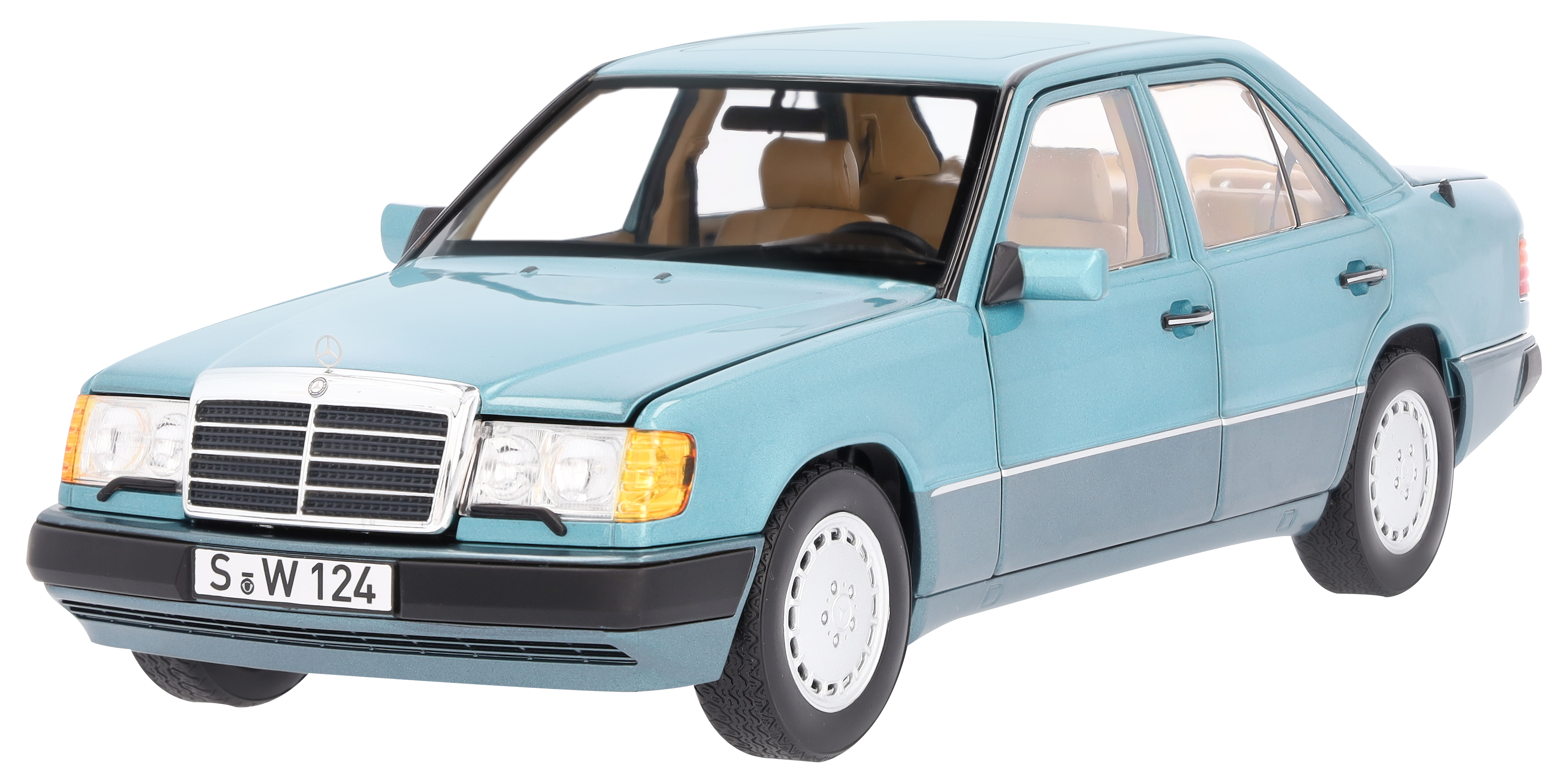 230 E, W 124 (1989-1993), Saloon - beryl, Norev, 1:18