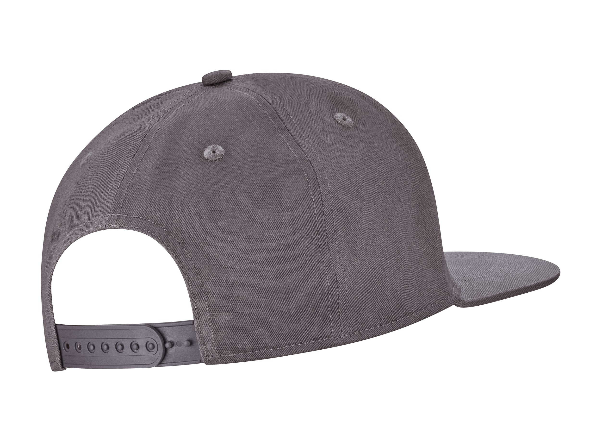 Flat brim cap, G-Class - grey, Cotton (organic)