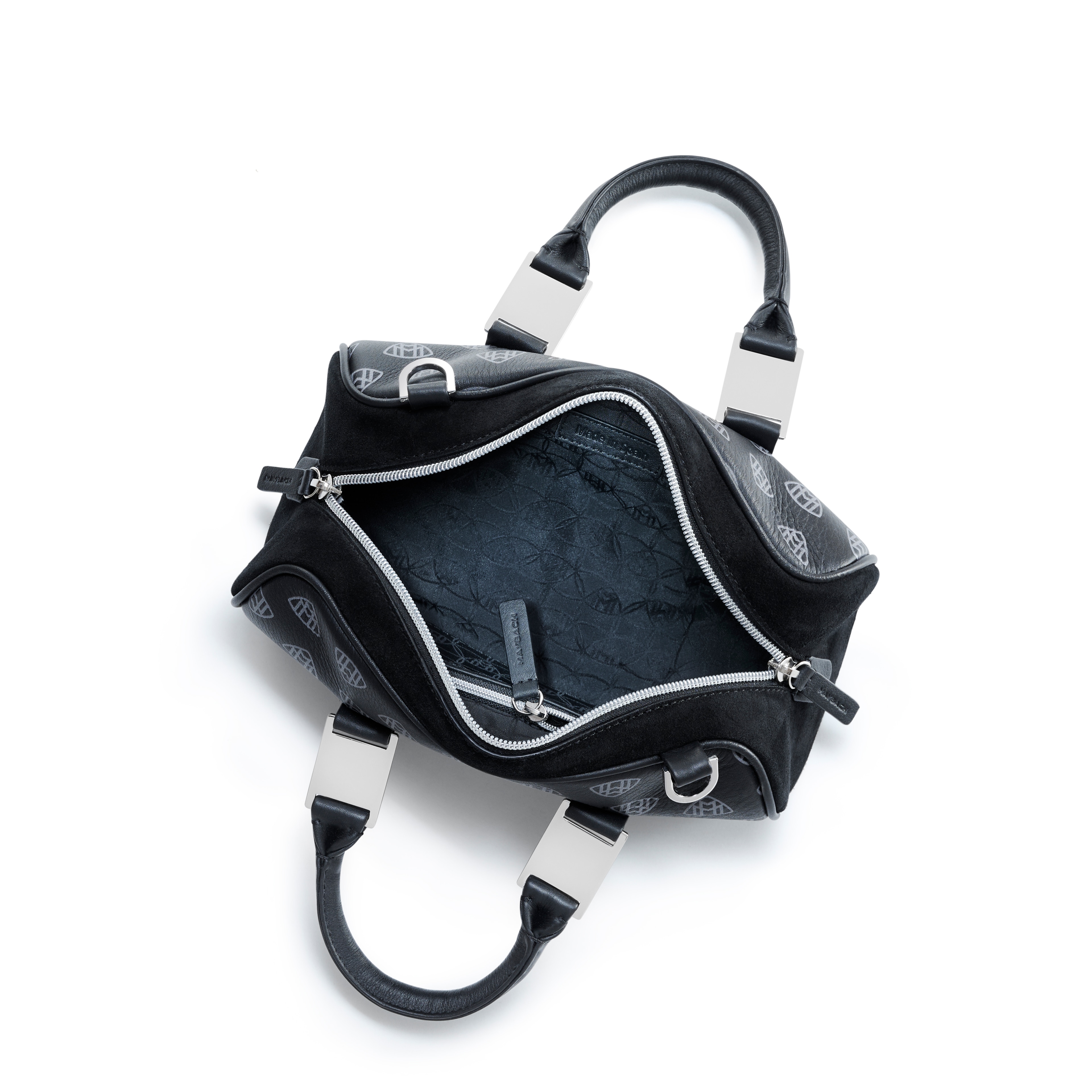 Women's handbag, Mercedes-Maybach - black, Leather