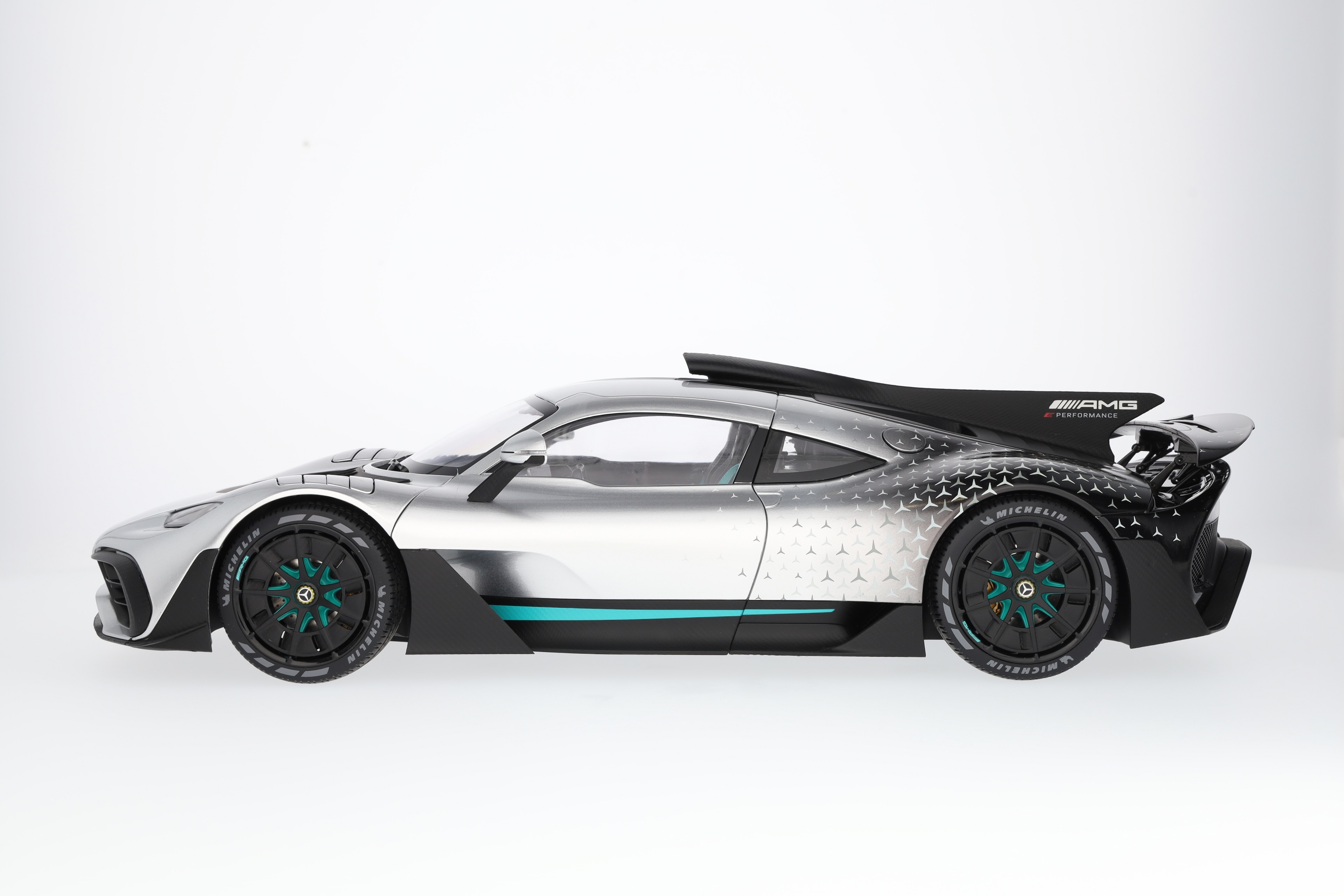 Mercedes-AMG ONE, C298 - silver-coloured, NZG, 1:12